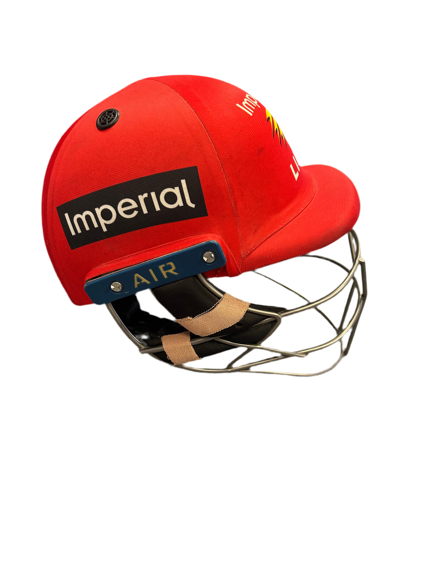 Imperial Lions Shrey Masterclass Air 2.0 Titanium Match Used Cricket Helmet