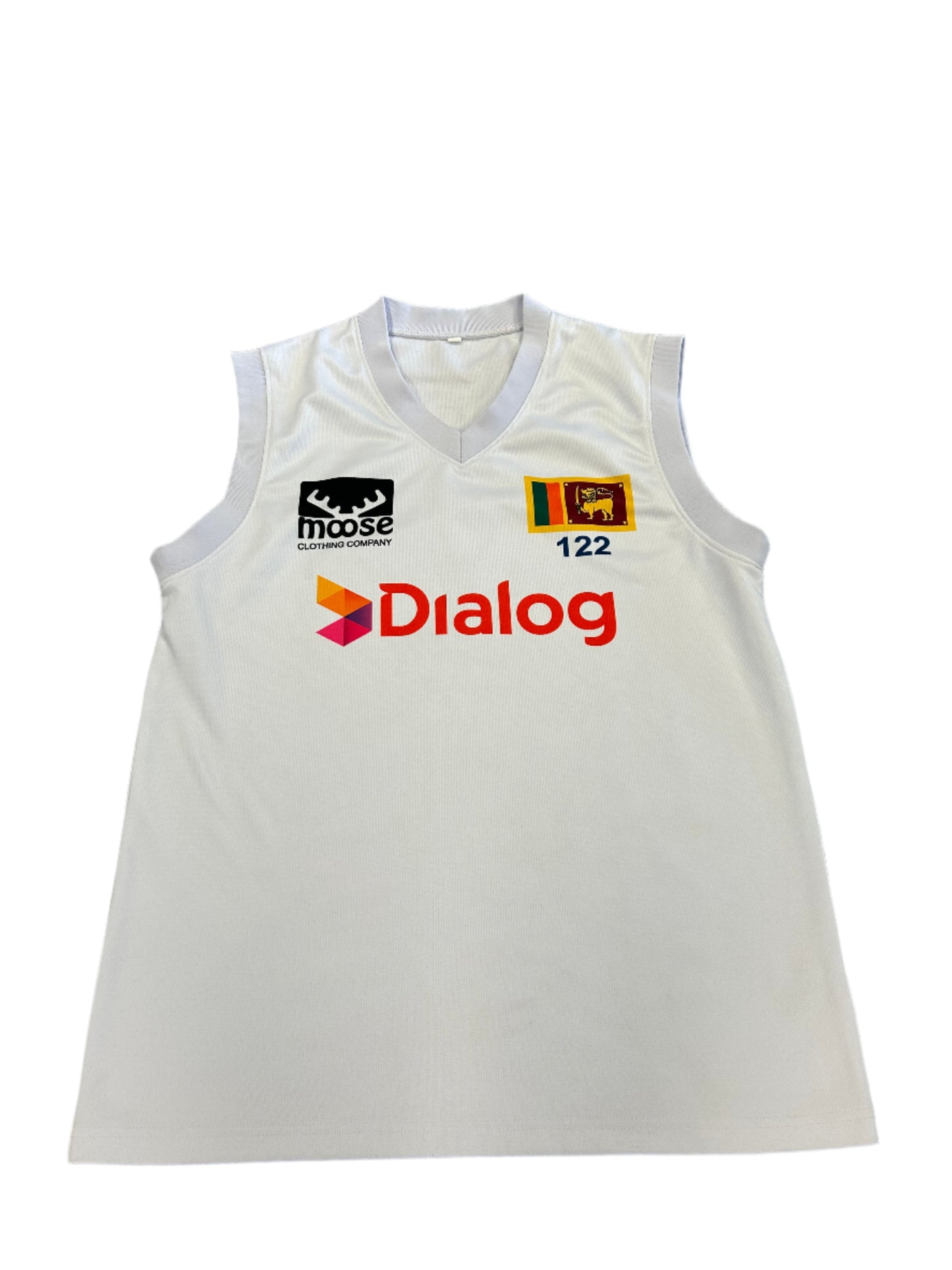 Dinesh Chandimal Sri Lanka 2024 Test Match Worn Playing Pullover