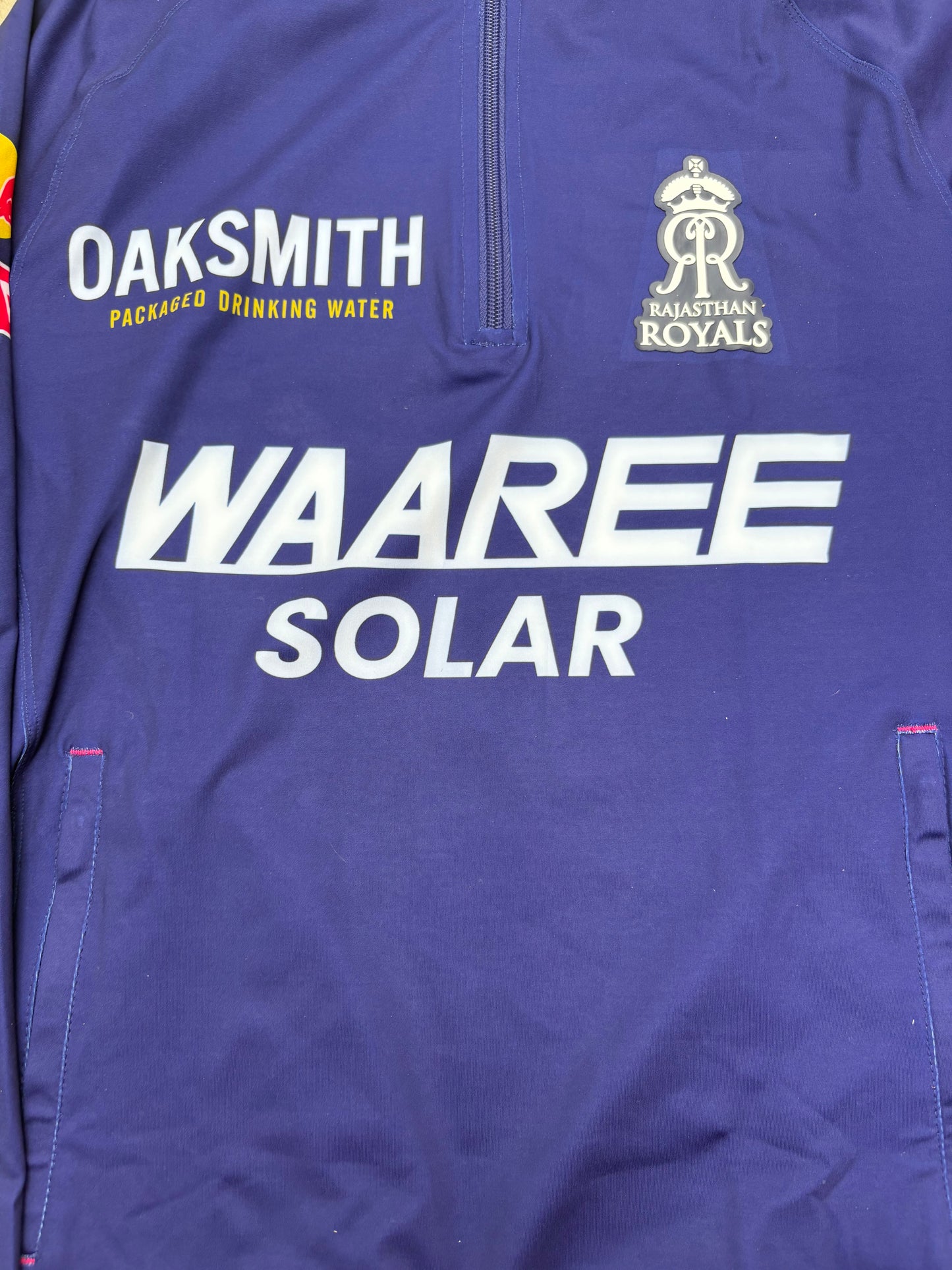 Rajasthan Royals 2026 IPL Player Issue 1/4 Zip Training Fleece