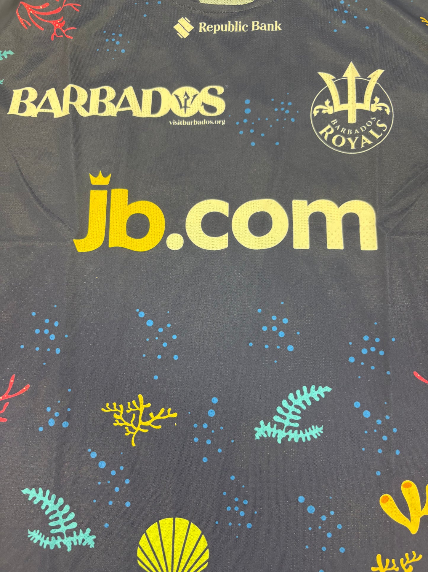 Barbados Royals 2025 CPL Player Issue LS Training T-Shirt