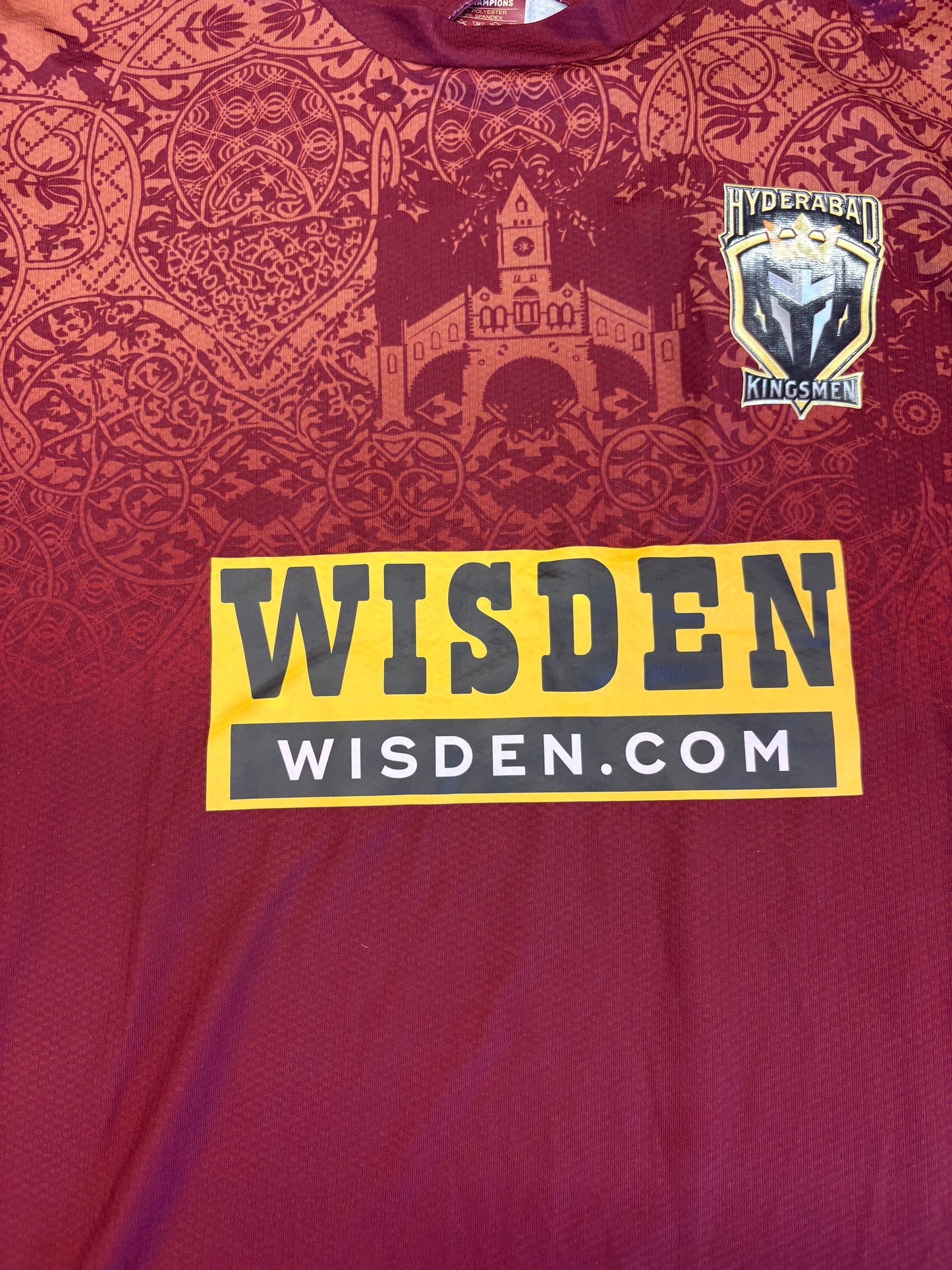 Hammad Azam Hyderabad Kingsmen 2026 PSL Match Issue LS Playing Shirt