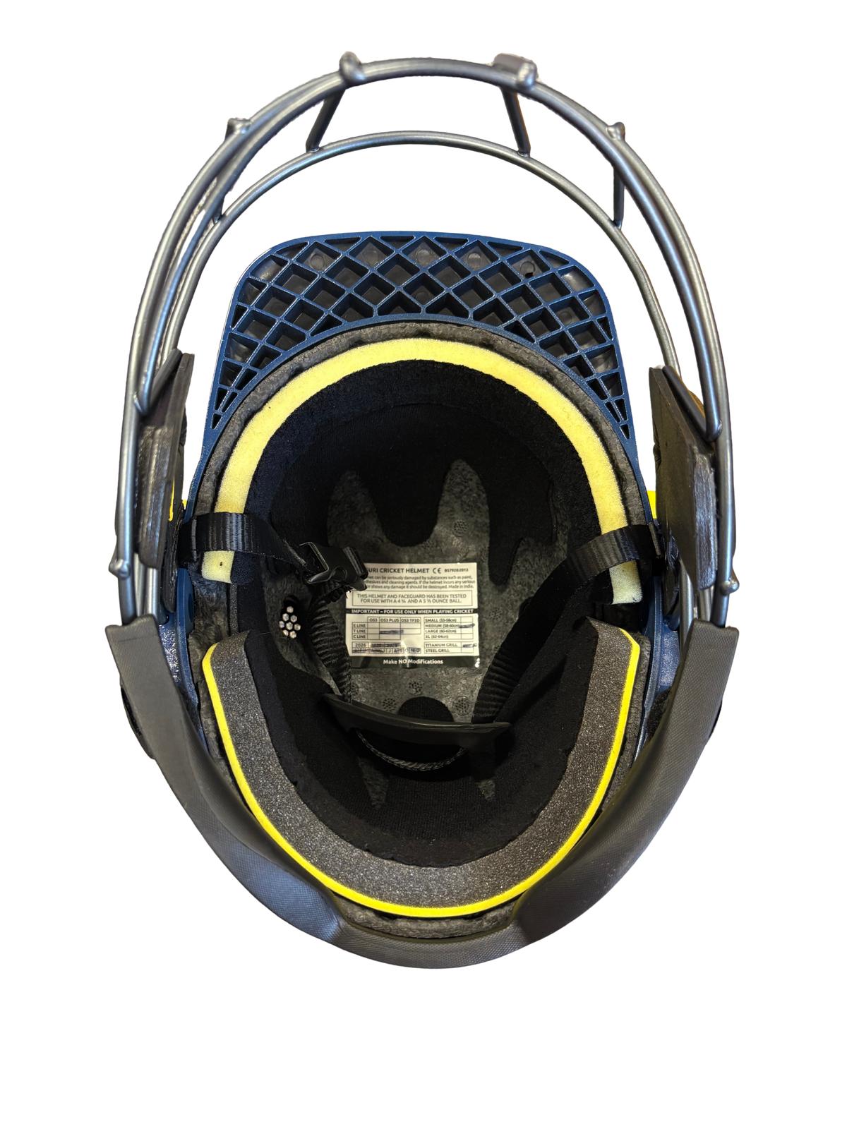 Manchester Super Giants 2026 Hundred Masuri T-Line Plus Titanium Match Used Cricket Helmet