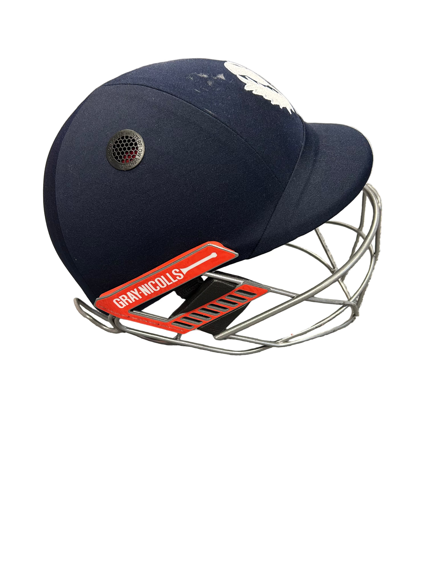 Scotland Gray Nics Ultimate 360 Pro Titanium Match Used Cricket Helmet