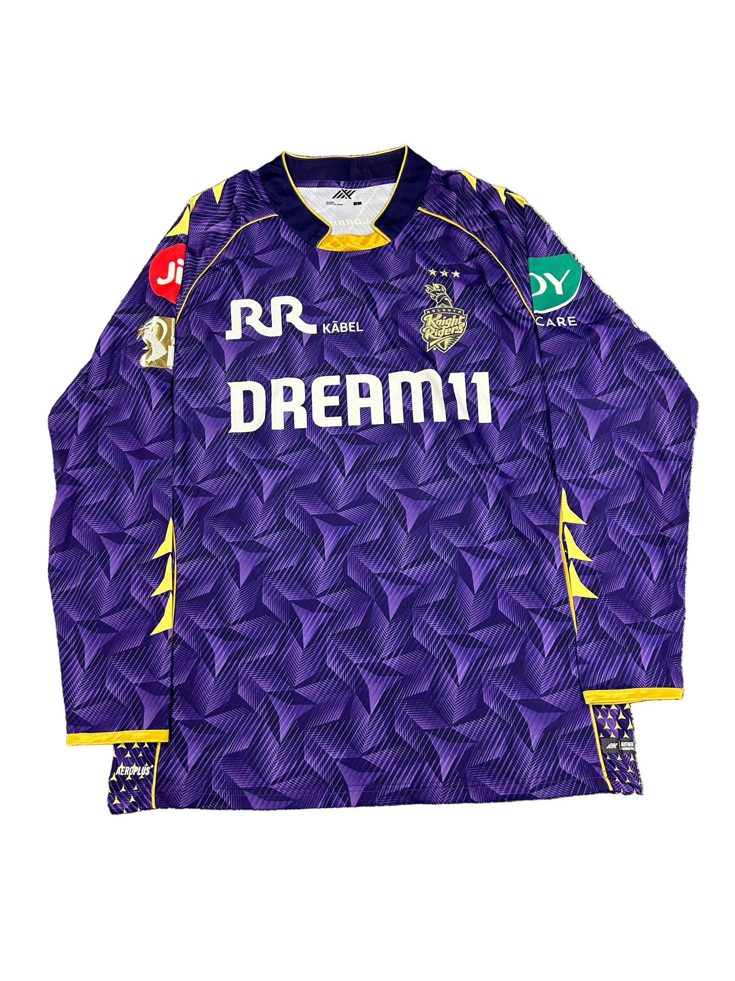 Kolkata Knight Riders 2025 IPL Player Issue LS Playing Shirt