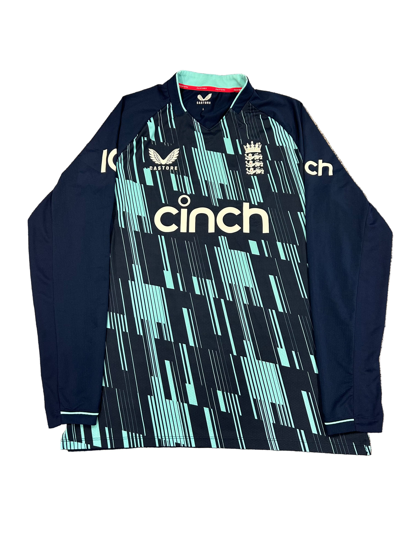 Phil Salt England 2022 ODI Match Worn LS Playing Shirt