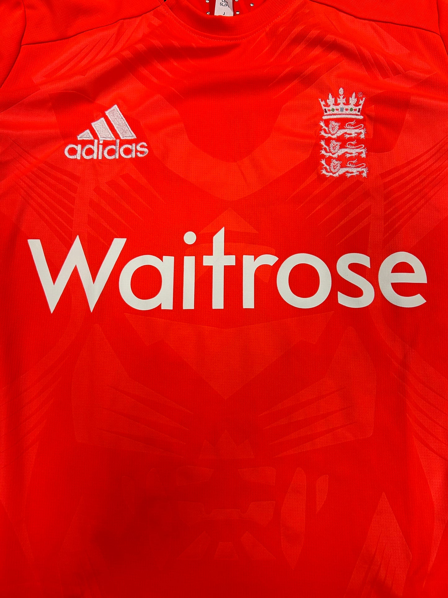 James Taylor England 2015 T20 Match Issue LS Playing Shirt