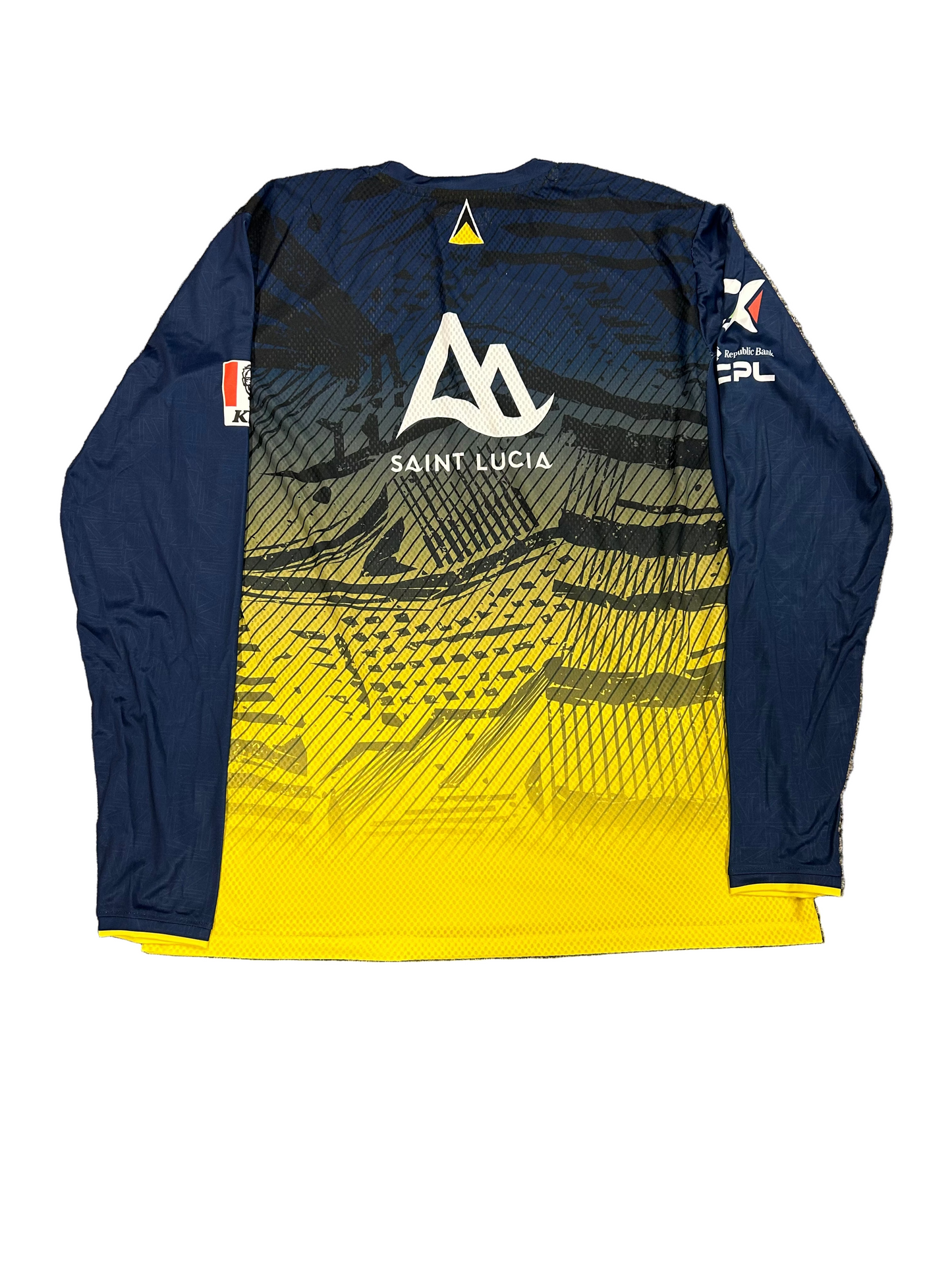 St Lucia Kings 2024 CPL Player Issue LS Training T-Shirt