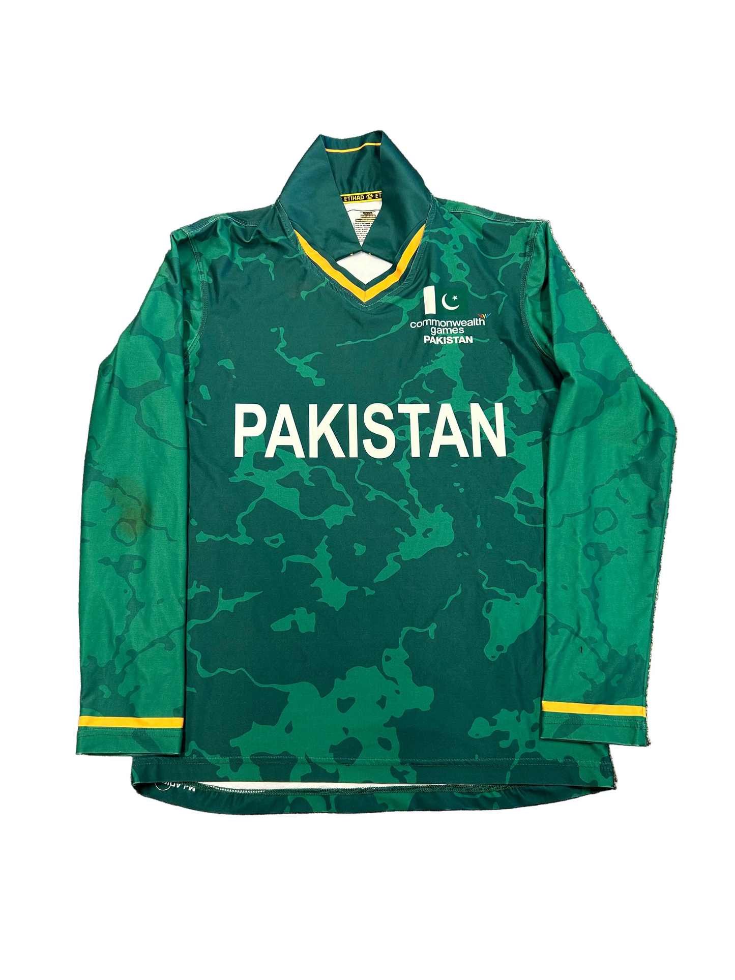 Tuba Hassan Pakistan 2022 Commonwealth Games Match Worn LS Playing Shirt