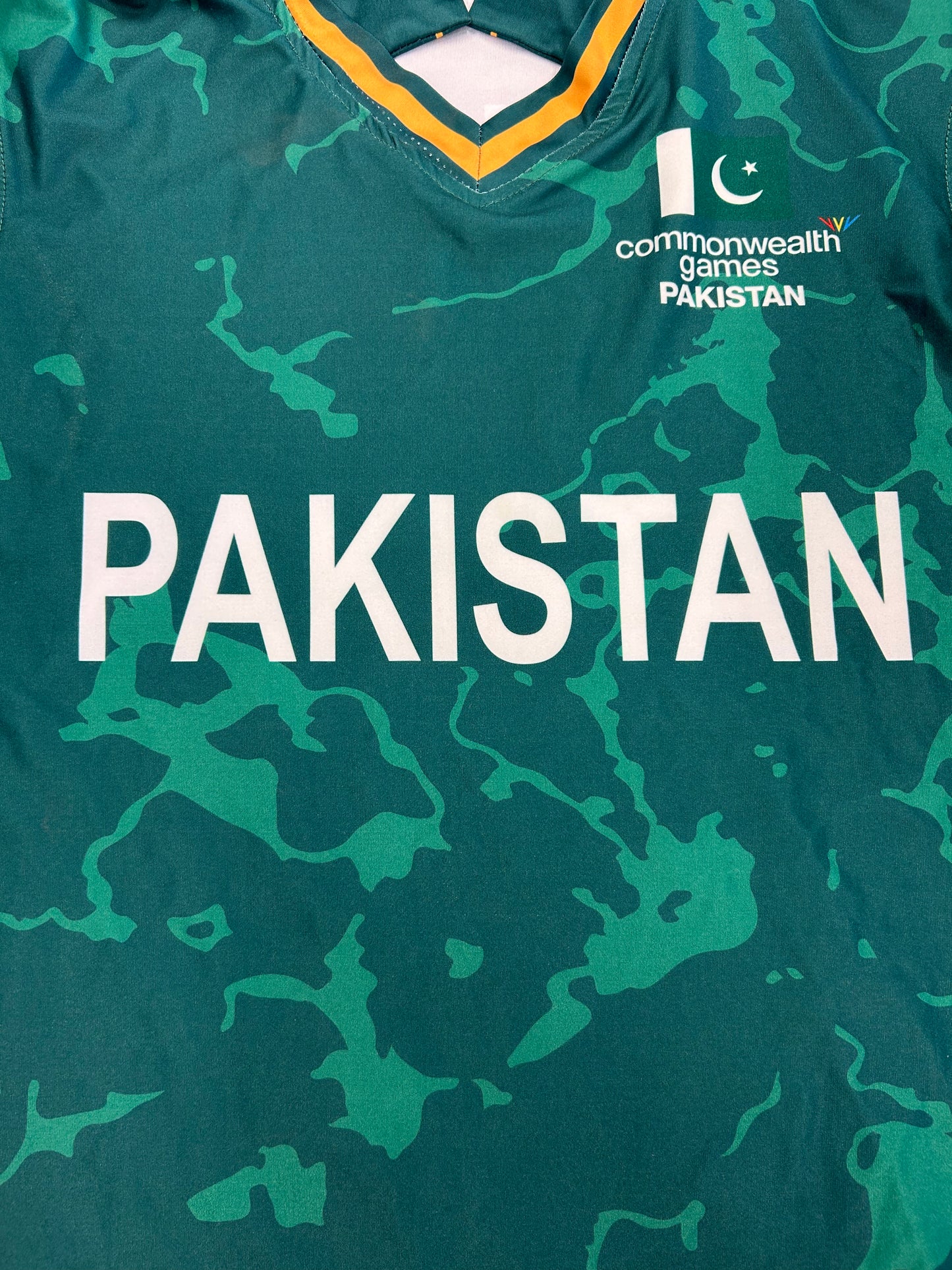 Tuba Hassan Pakistan 2022 Commonwealth Games Match Worn LS Playing Shirt