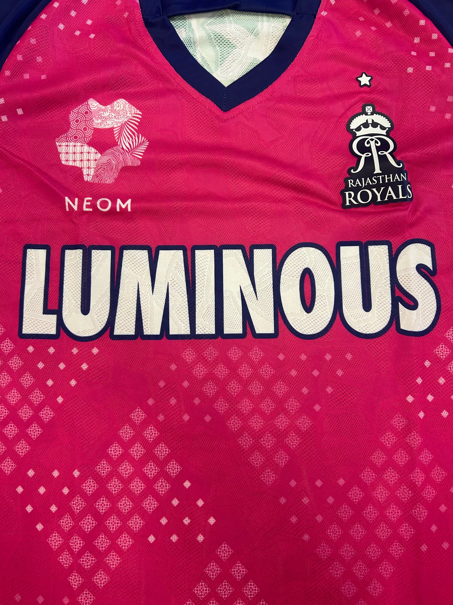Rajasthan Royals 2025 IPL Player Issue SS Playing Shirt