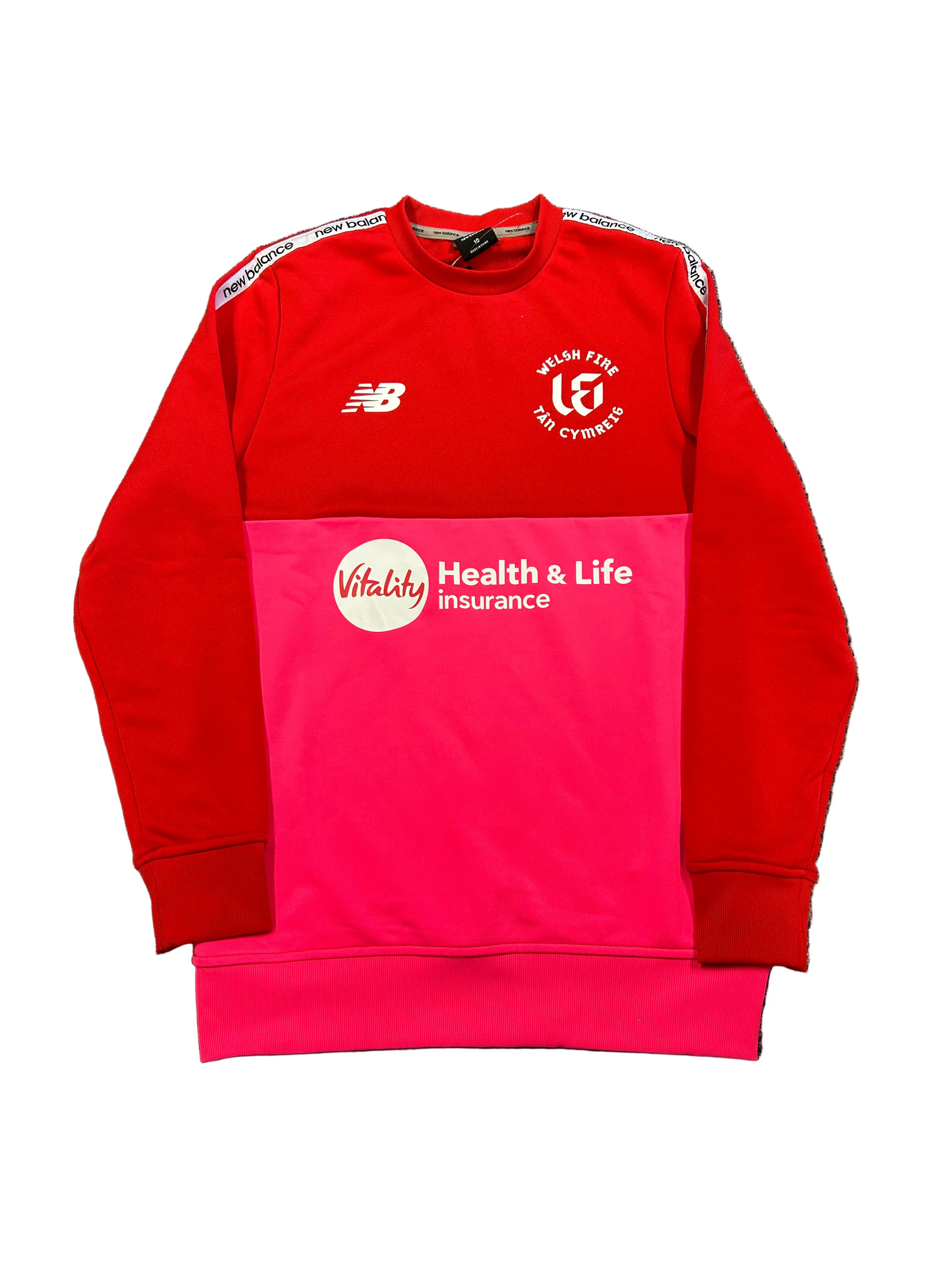 Welsh Fire 2024 Ladies Player Issue LS Training Jumper