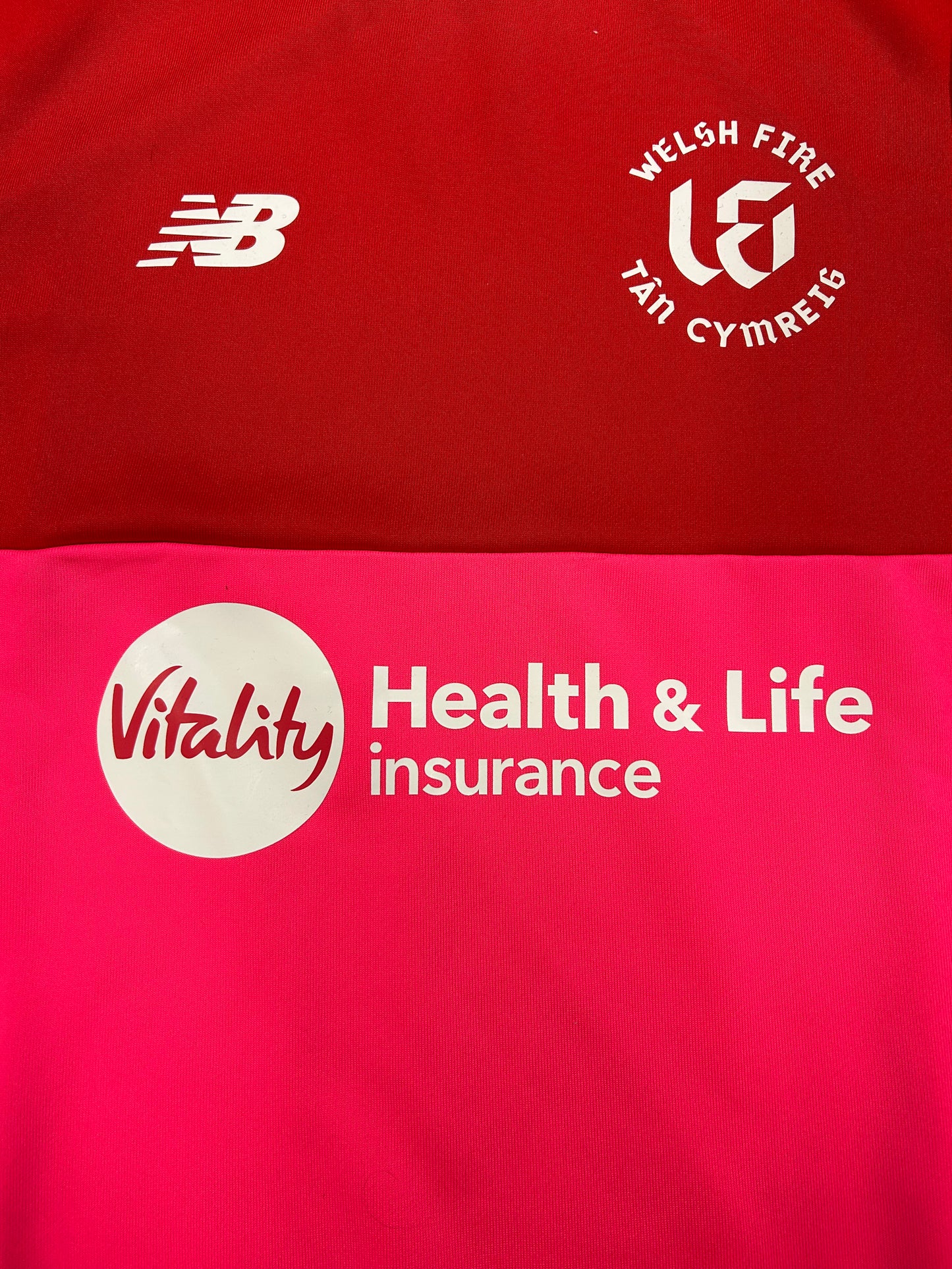 Welsh Fire 2024 Ladies Player Issue LS Training Jumper