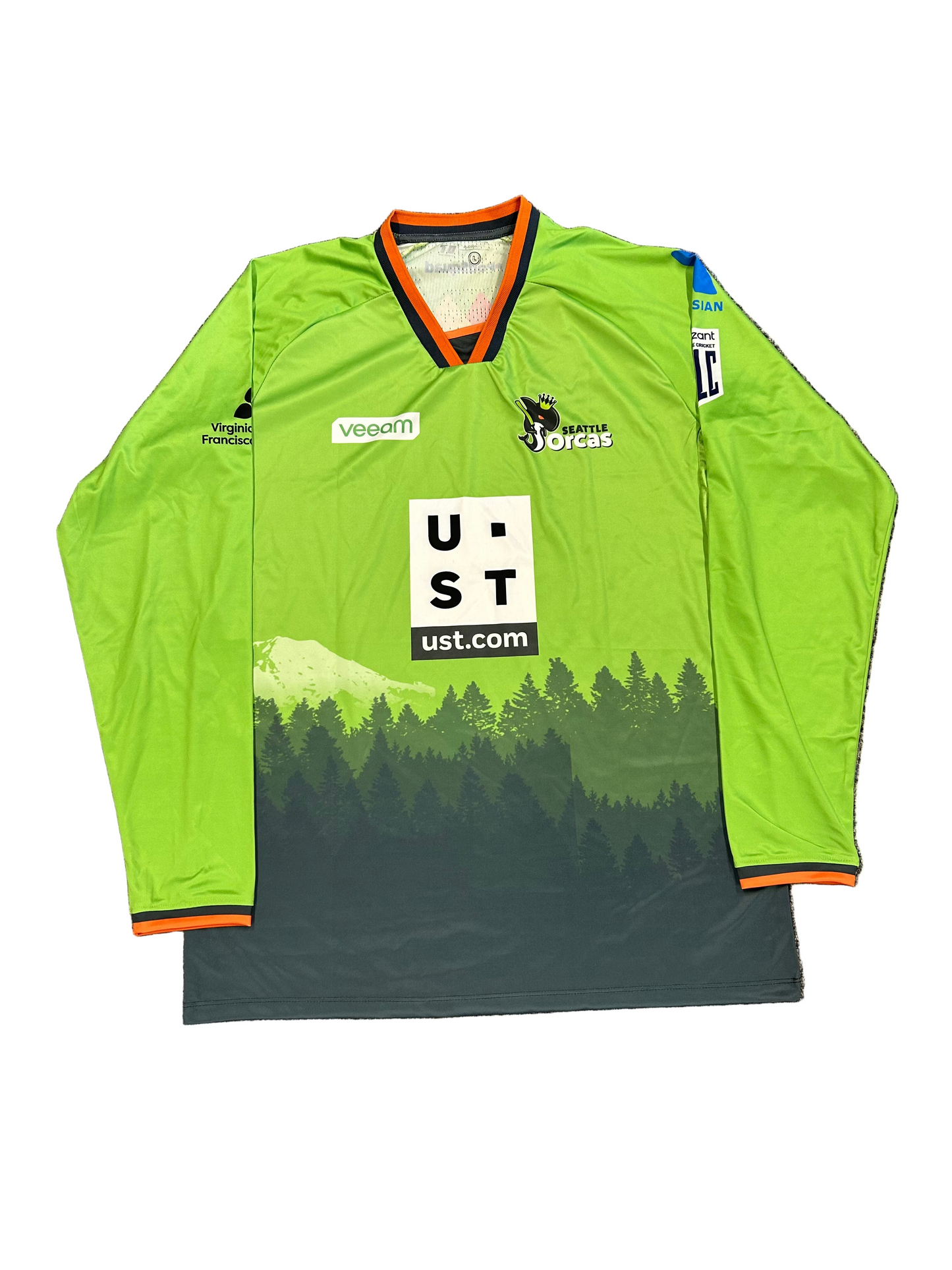 Heinrich Klaasen Seattle Orcas 2025 MLC Match Issue LS Playing Shirt