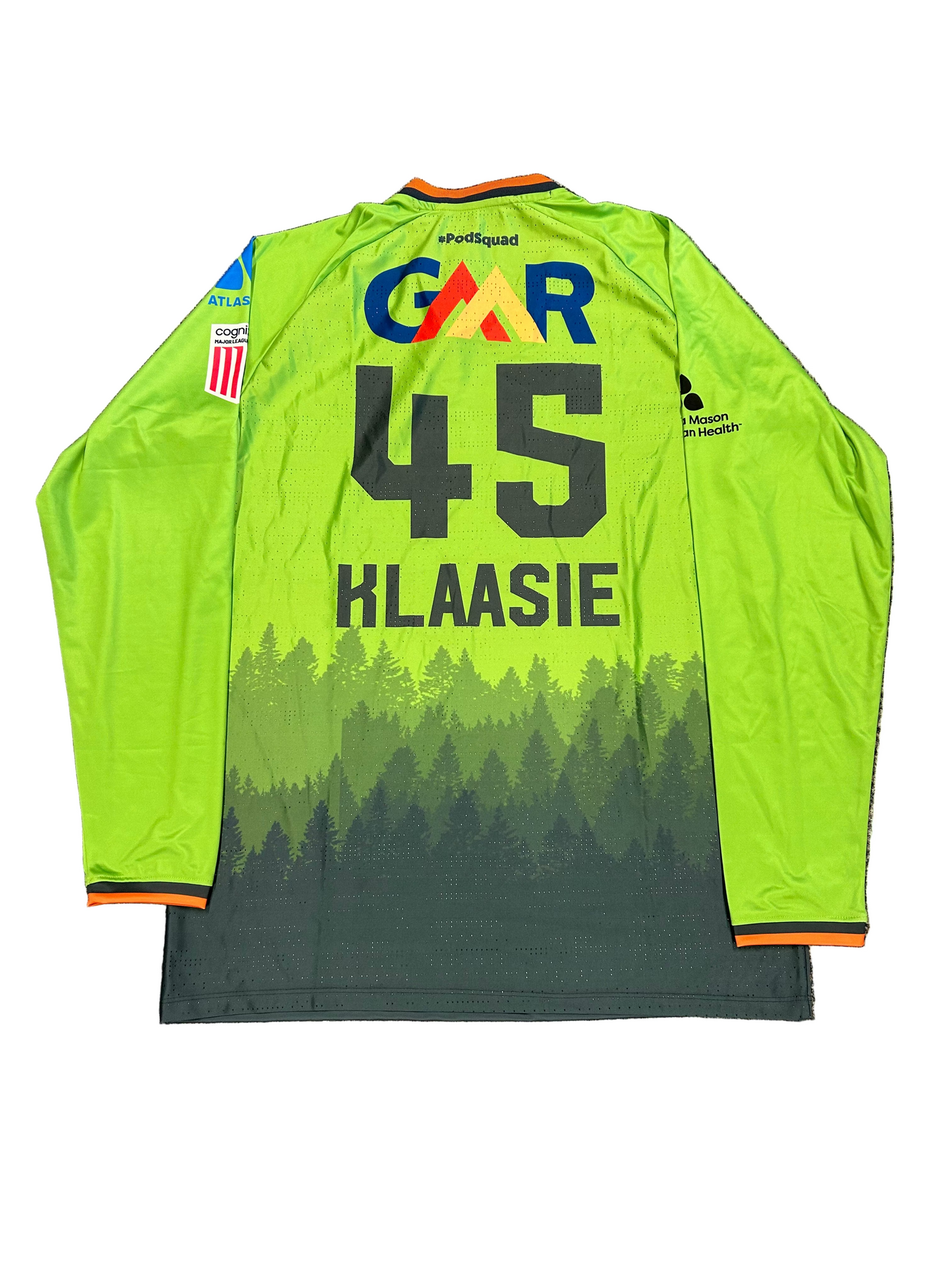 Heinrich Klaasen Seattle Orcas 2025 MLC Match Issue LS Playing Shirt