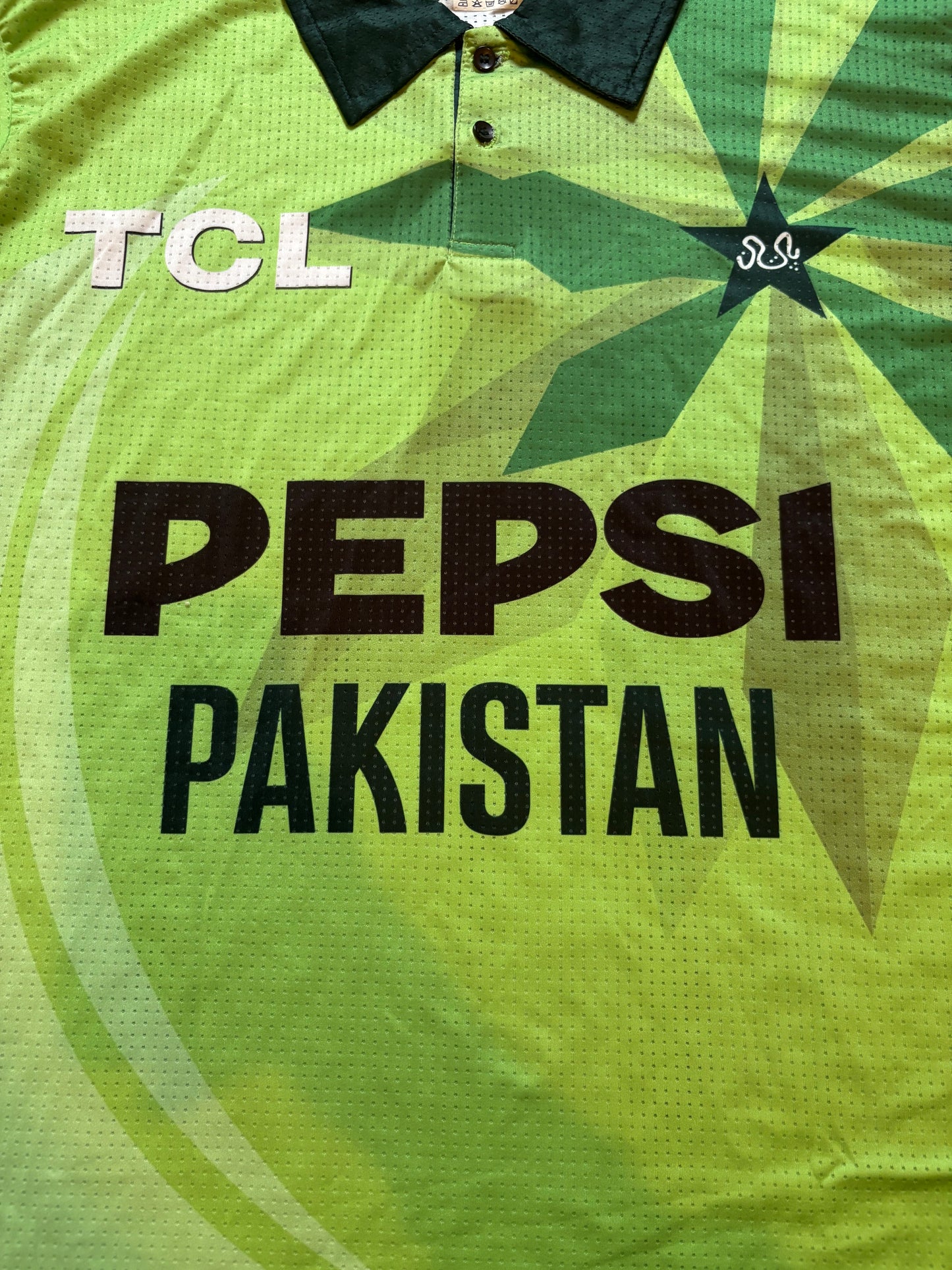 Sufyan Moqim Pakistan 2024 ODI Match Worn SS Playing Shirt