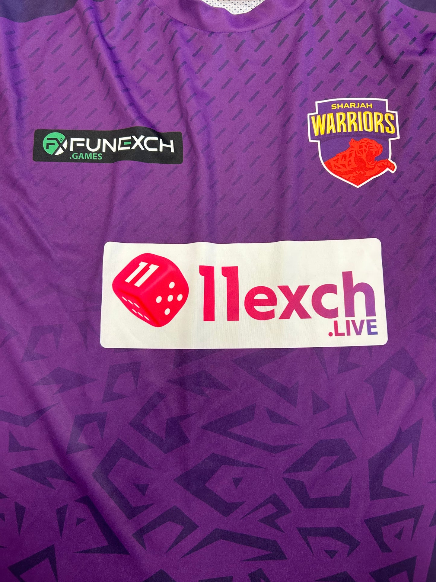 Sharjah Warriors 2024 ILT20 Player Issue LS Training T-Shirt