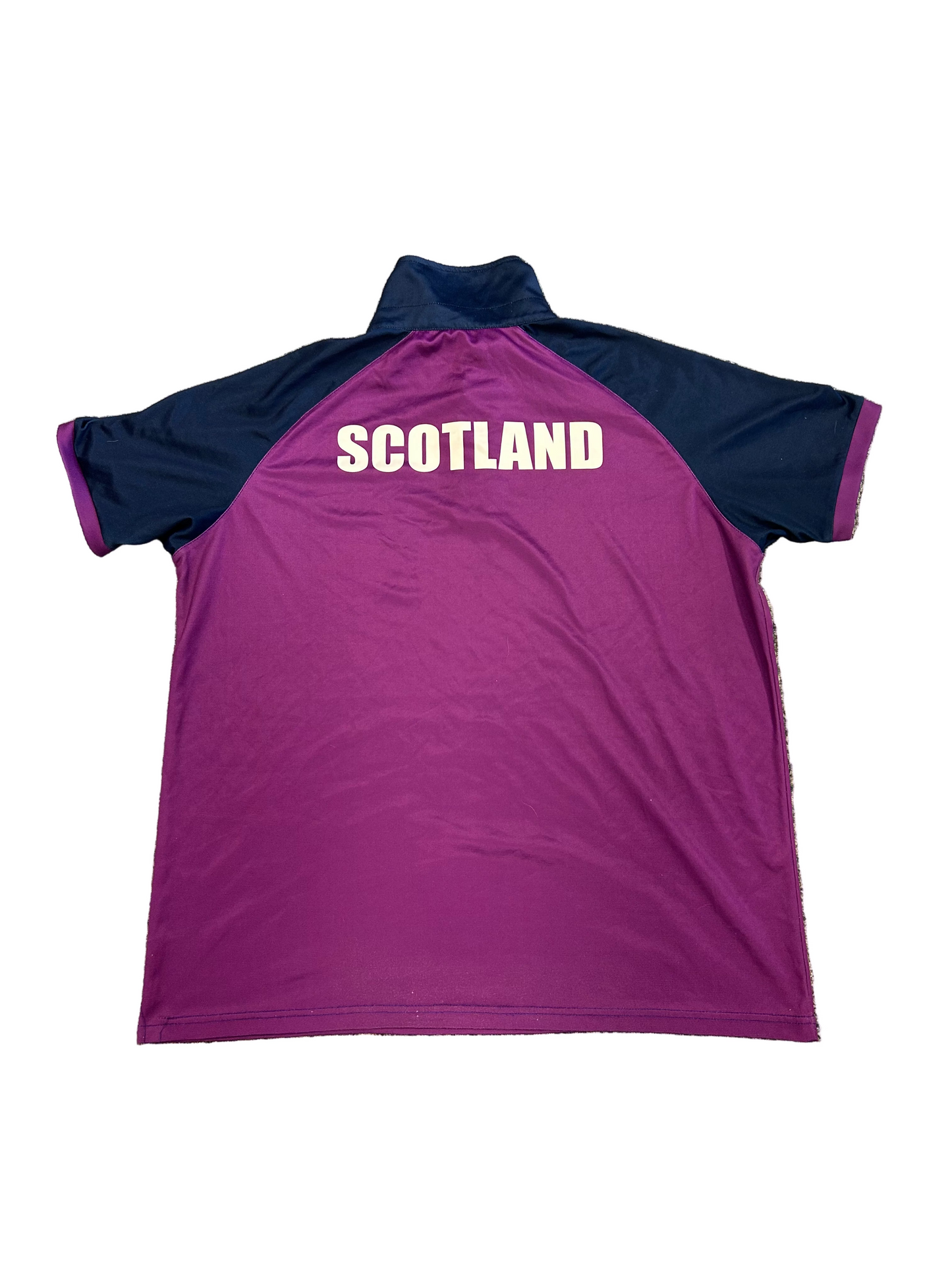 Scotland 2021 Player Issue SS Training Polo Shirt