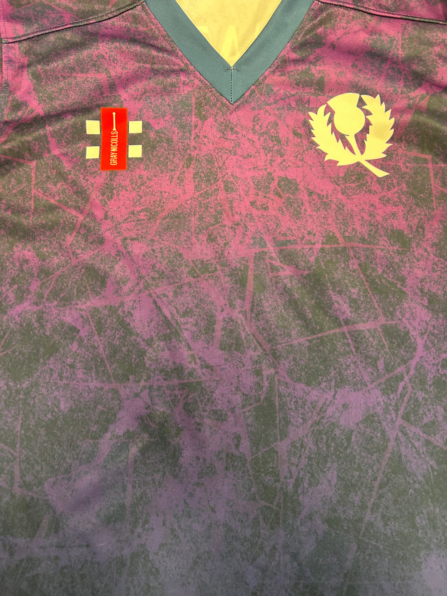 Mark Watt Scotland 2025 T20 Match Worn LS Playing Jumper