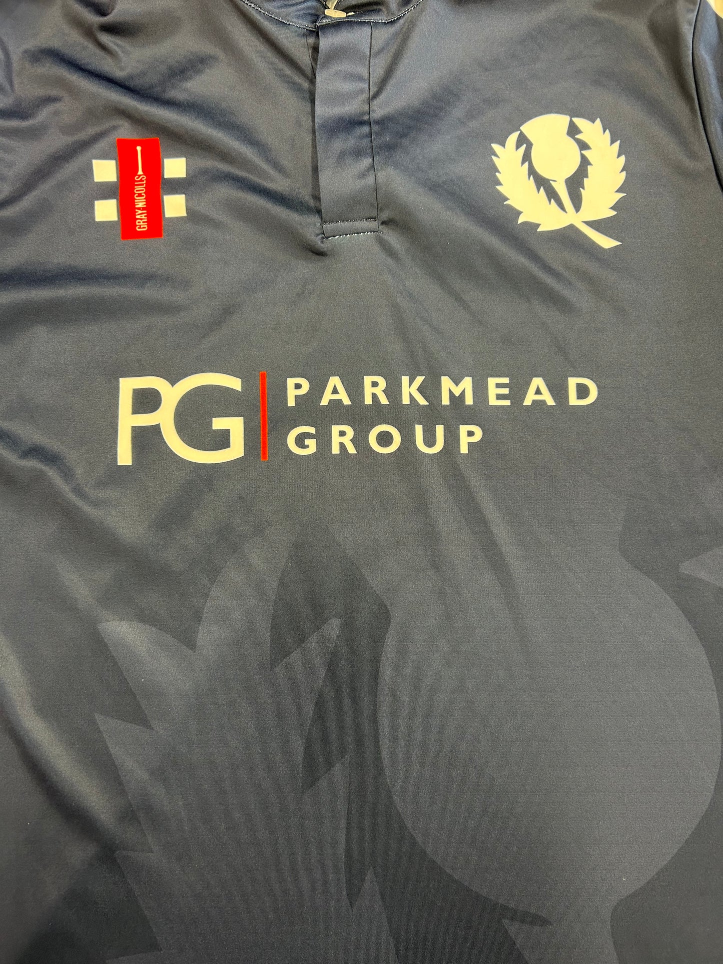 Mark Watt Scotland Match Worn LS Playing Shirt