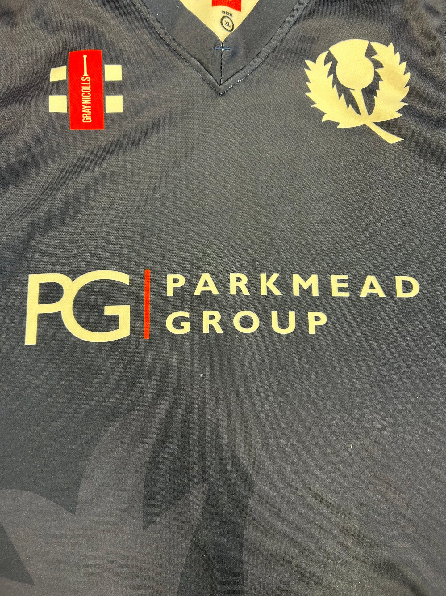 Mark Watt Scotland Match Worn Playing Pullover