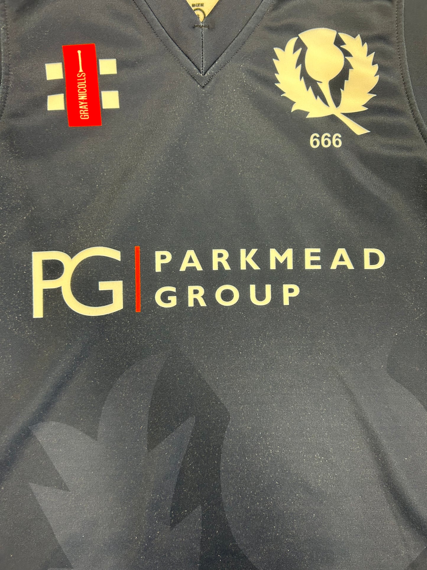 Matthew Cross Scotland Match Worn Playing Pullover