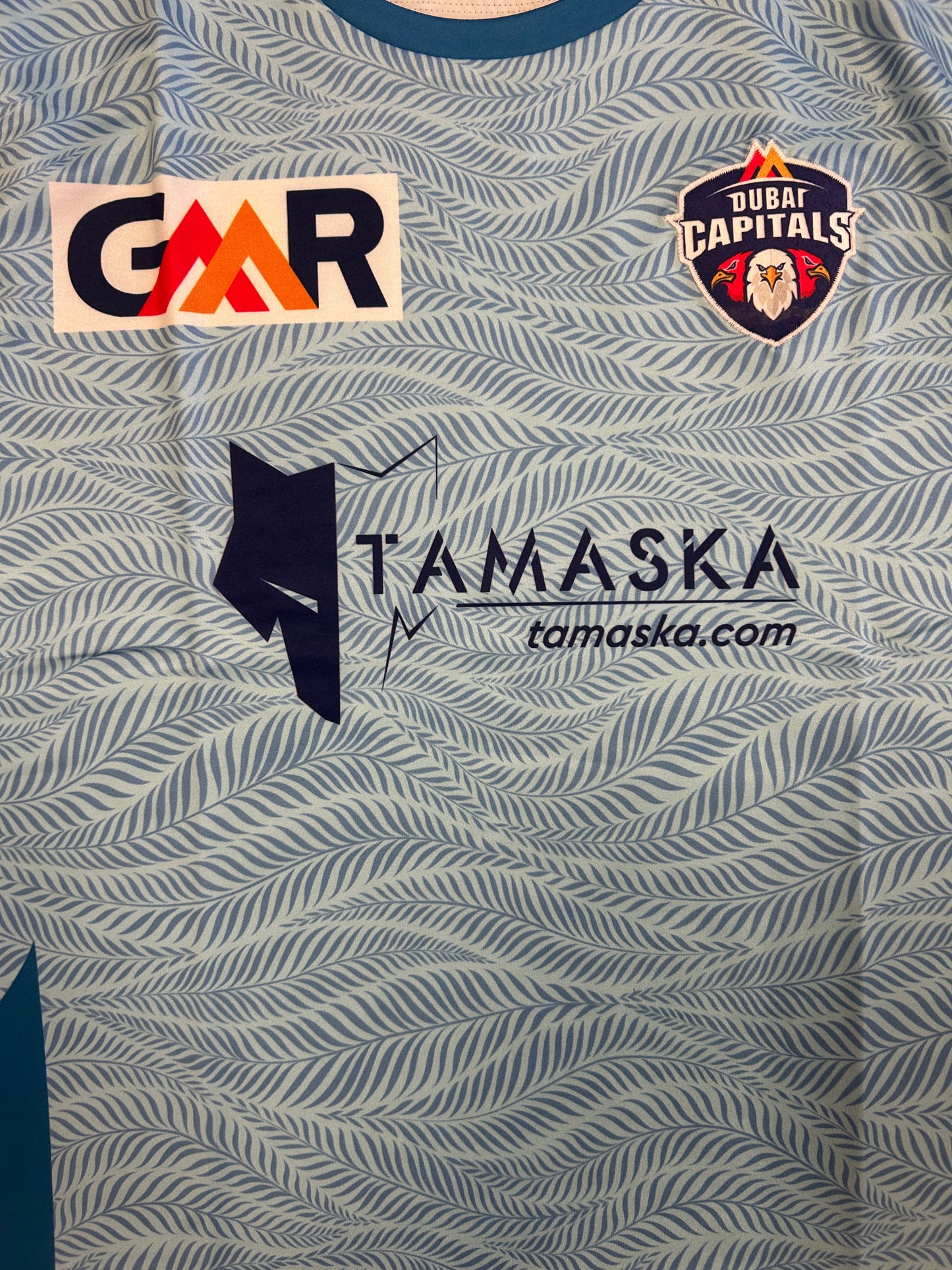 Dubai Capitals 2025 ILT20 Player Issue SS Training T-Shirt