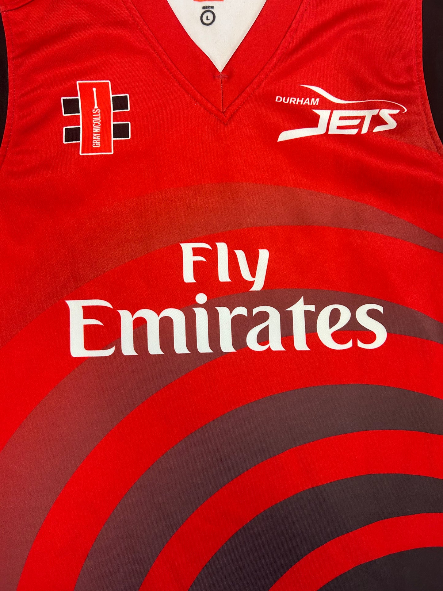 Gareth Harte Durham Jets T20 Match Worn Playing Pullover