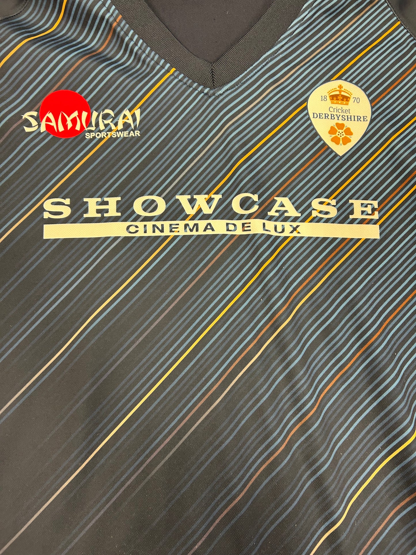 Matt Critchley Derbyshire 2021 T20 Match Worn LS Playing Jumper