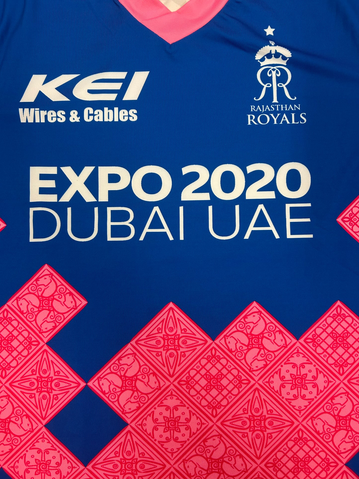 Jofra Archer Rajasthan Royals 2021 IPL Match Issue SS Playing Shirt