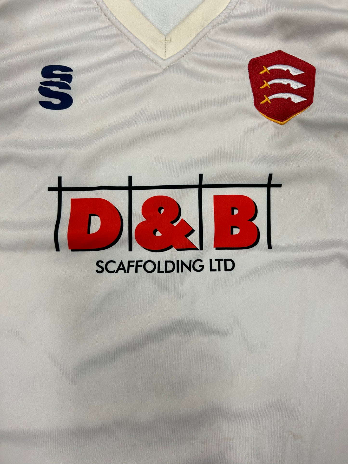 Nick Browne Essex 2023 County Championship Match Worn Playing Pullover