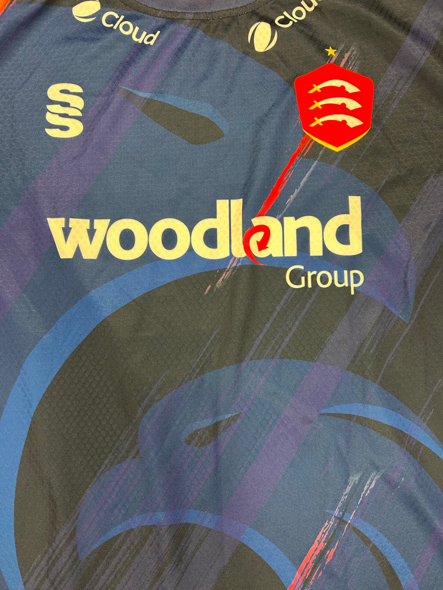 Ben Allison Essex 2023 T20 Match Worn LS Playing Shirt