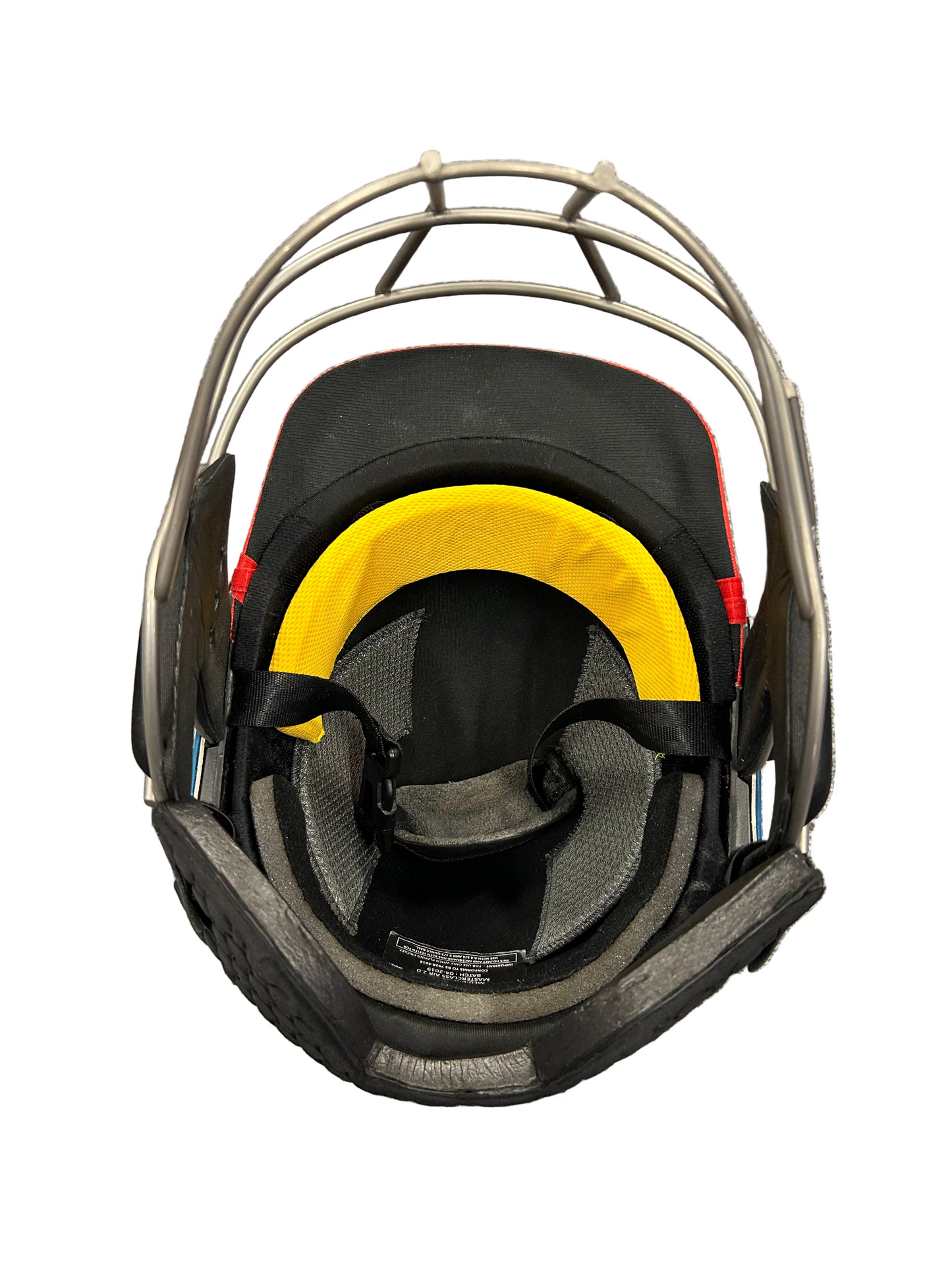 Montreal Tigers GT20 Shrey Masterclass Air 2.0 Titanium Match Used Cricket Helmet