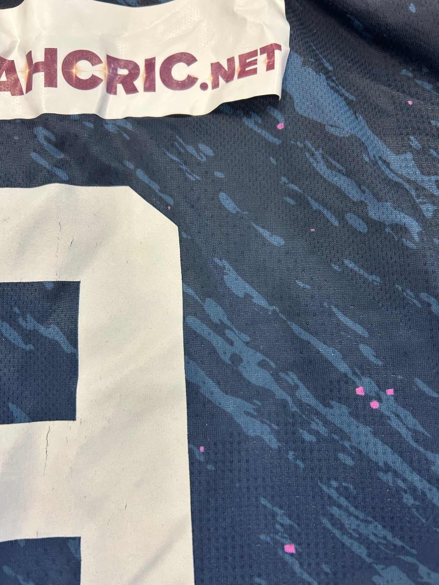 Matthew Cross Boca Raton Trailblazers 2024 MAX60 Match Worn LS Playing Shirt