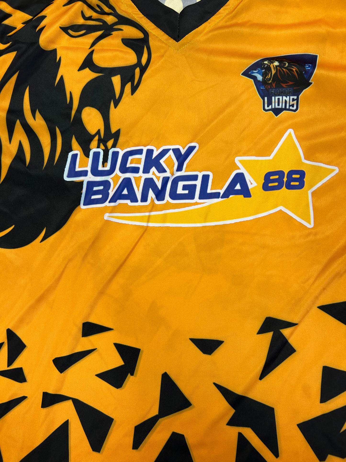 Matthew Cross Florida Lions 2025 MAX60 Match Worn SS Playing Shirt