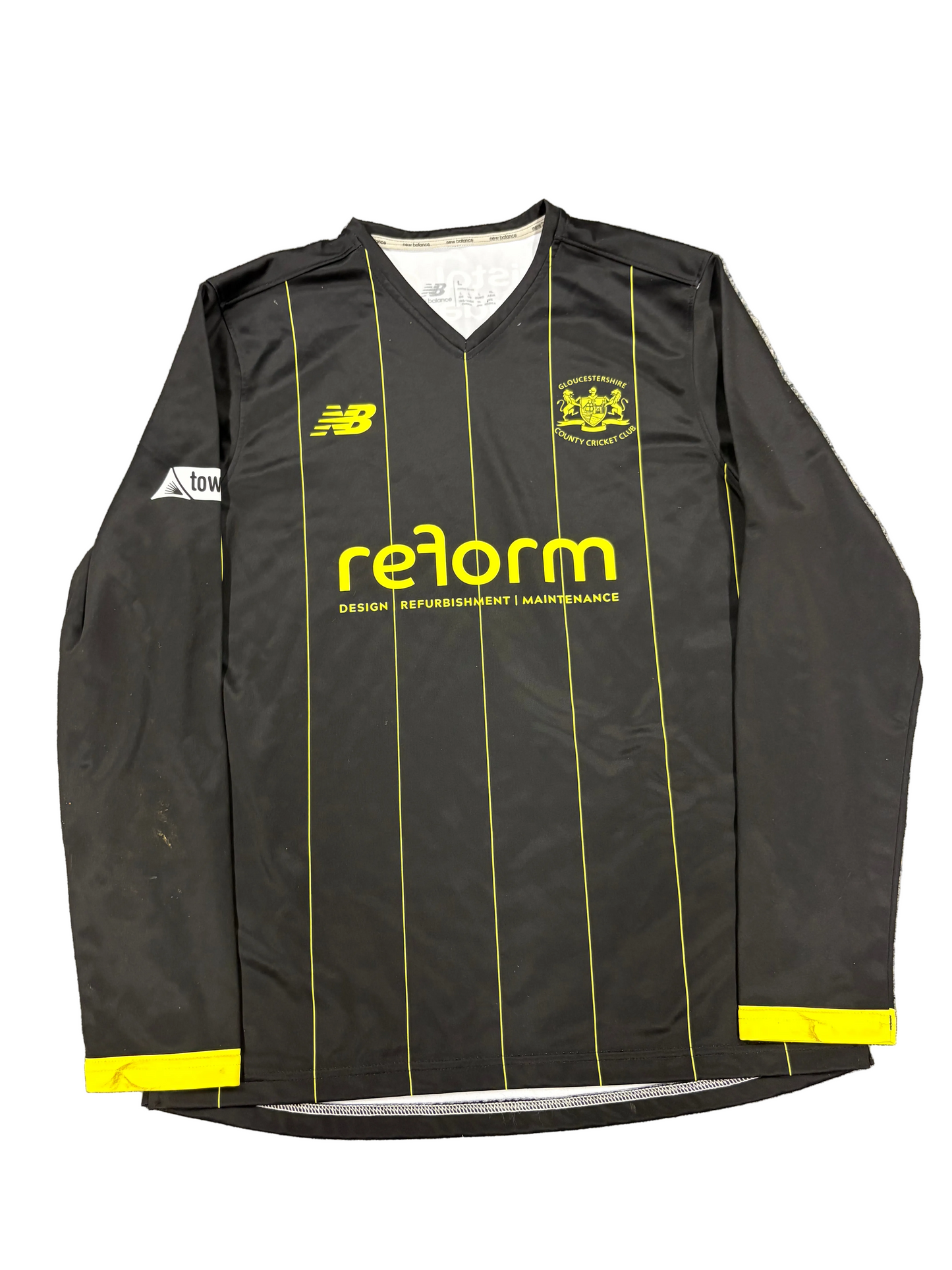 Ben Charlesworth Gloucestershire 2023 MB50 Match Worn LS Playing Jumper