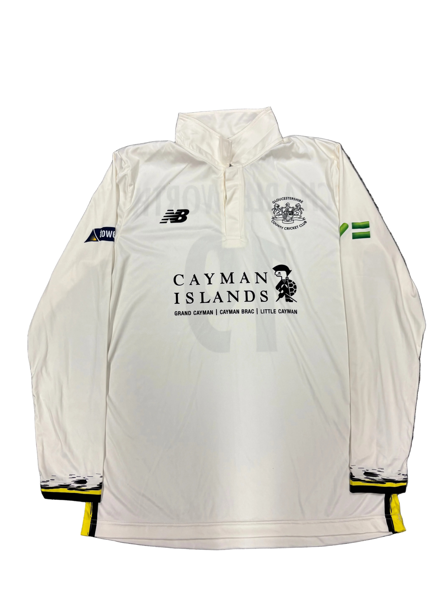 Luke Charlesworth Gloucestershire 2023 County Championship Match Worn LS Playing Shirt
