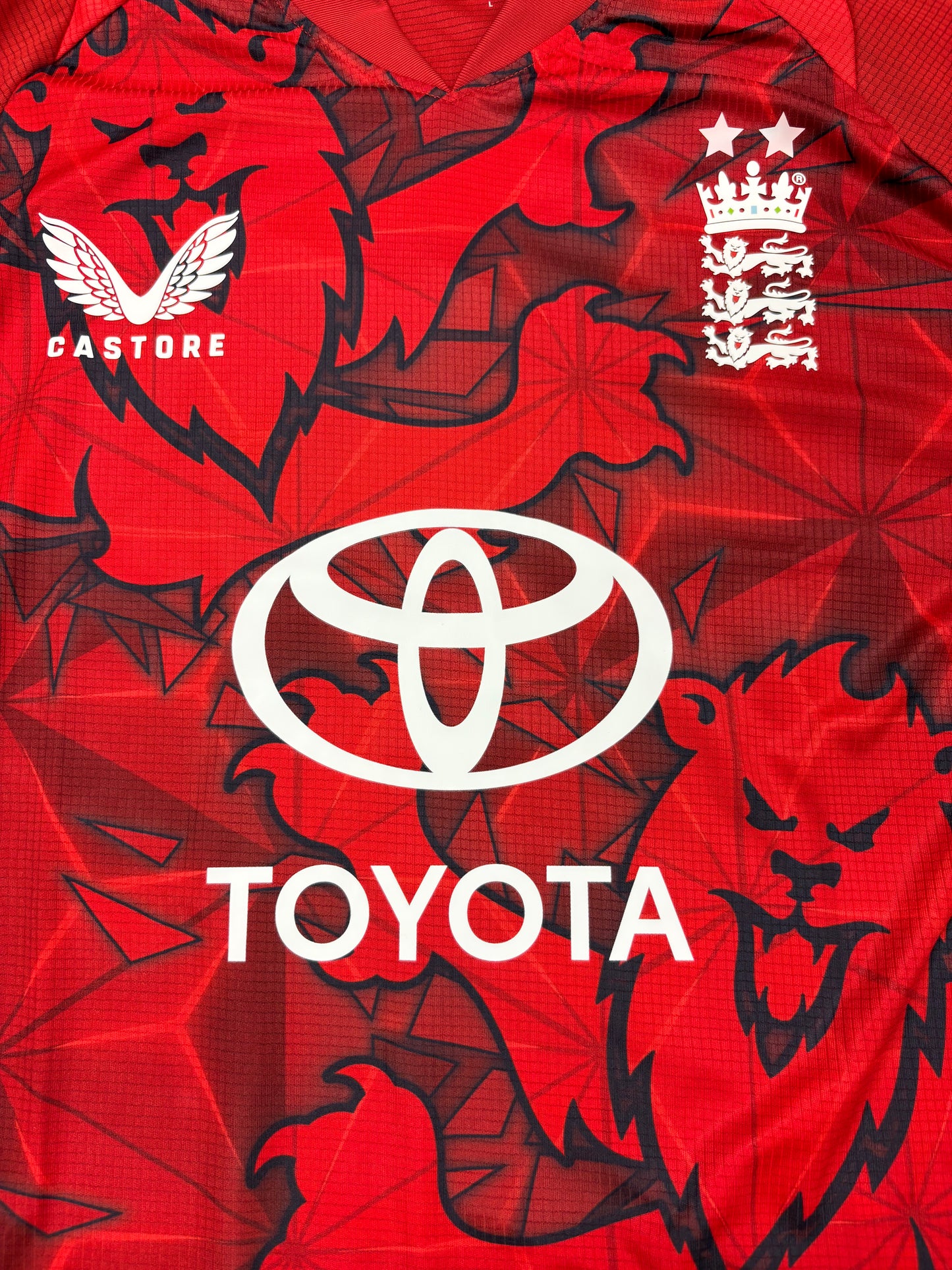 Jacob Bethell England 2025 T20 Match Worn LS Playing Shirt