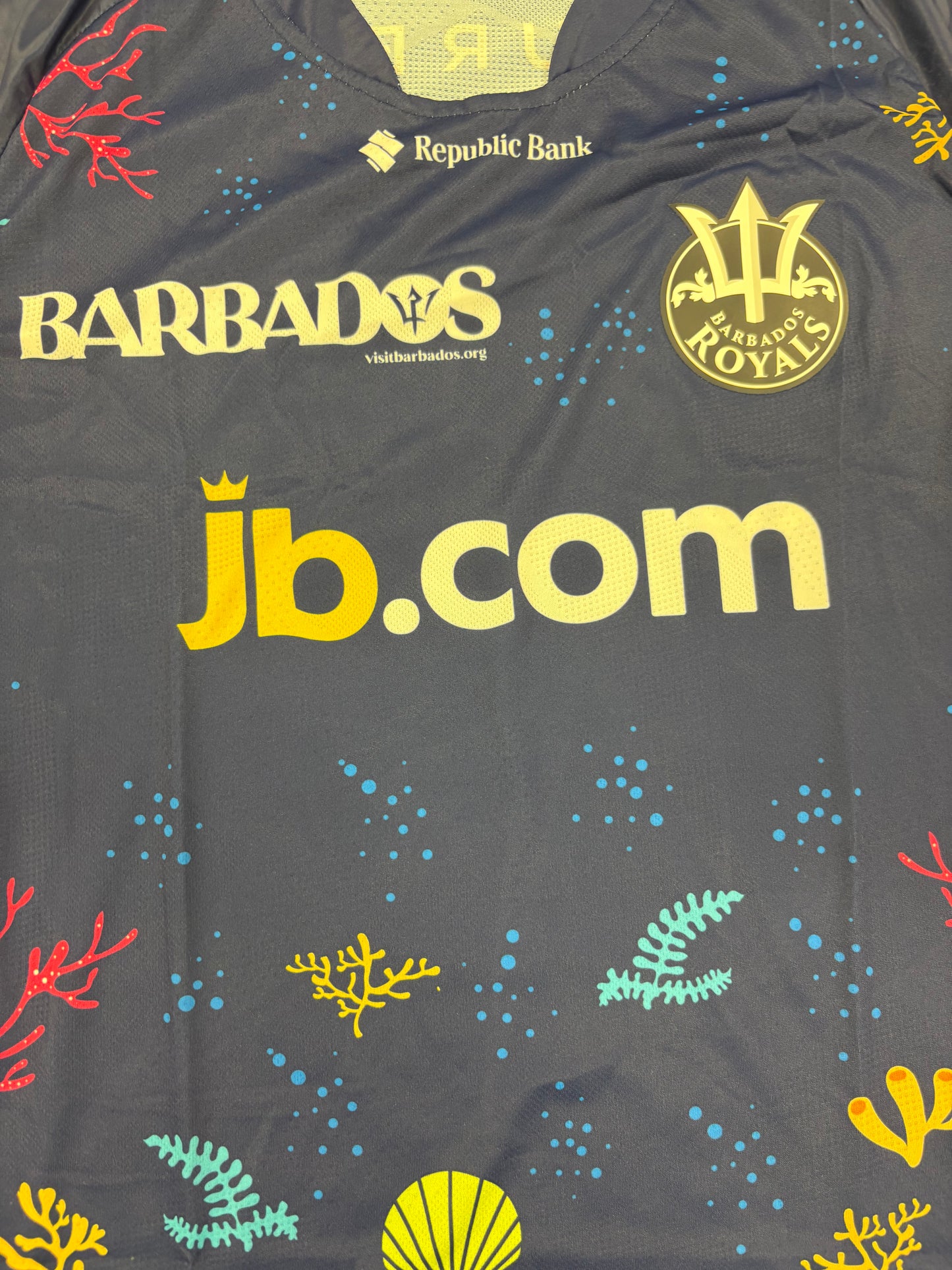 Barbados Royals 2025 CPL Player Issue LS Training T-Shirt