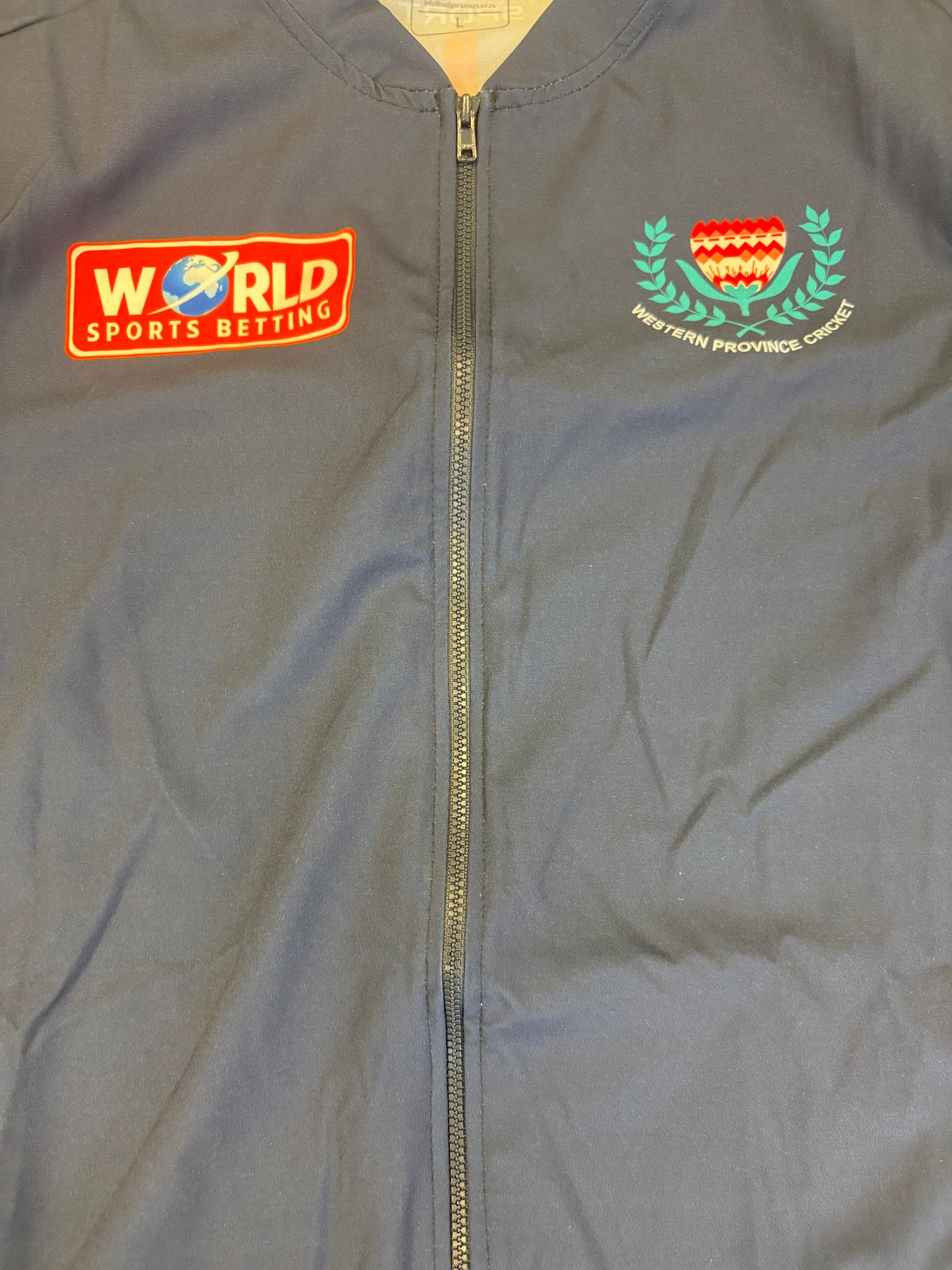 Western Province 2025 Player Issue Full Zip Training Jacket