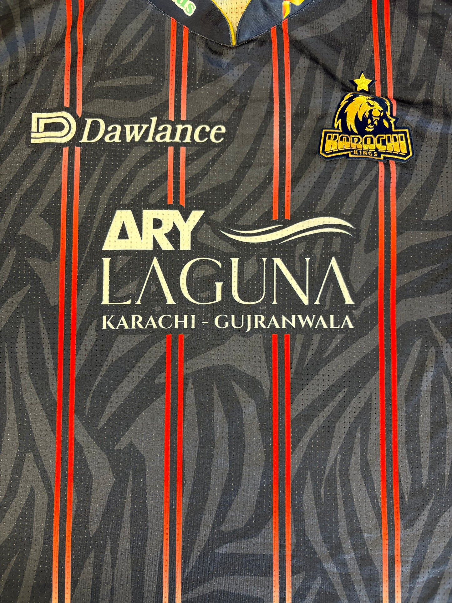George Munsey Karachi Kings 2025 PSL Match Issue LS Playing Shirt