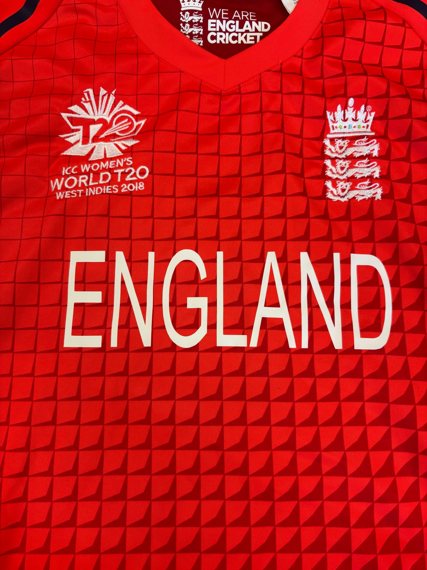 Jenny Gunn England Ladies 2018 T20 World Cup Match Issue Playing Pullover