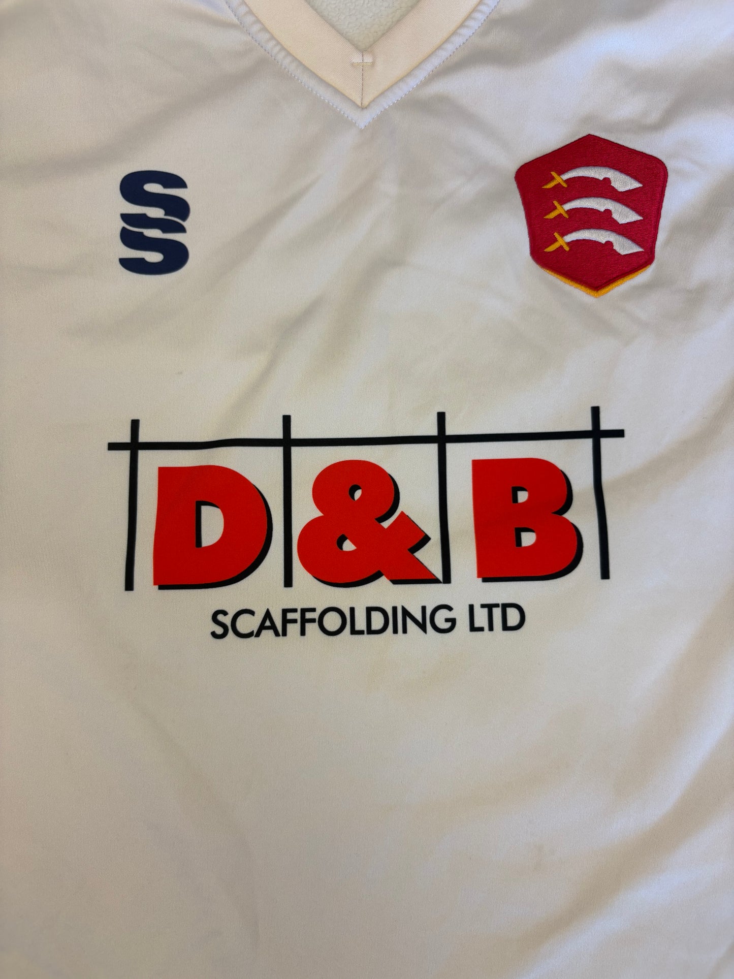 Doug Bracewell Essex 2023 Match Worn LS Playing Jumper