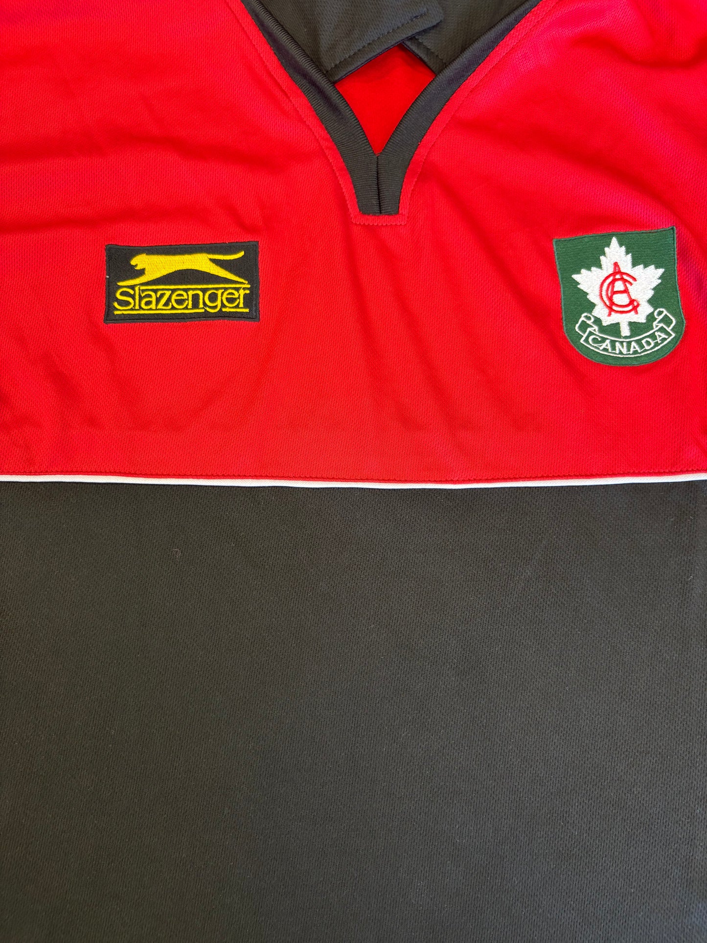 Canada Retro Player Issue SS Training Polo Shirt