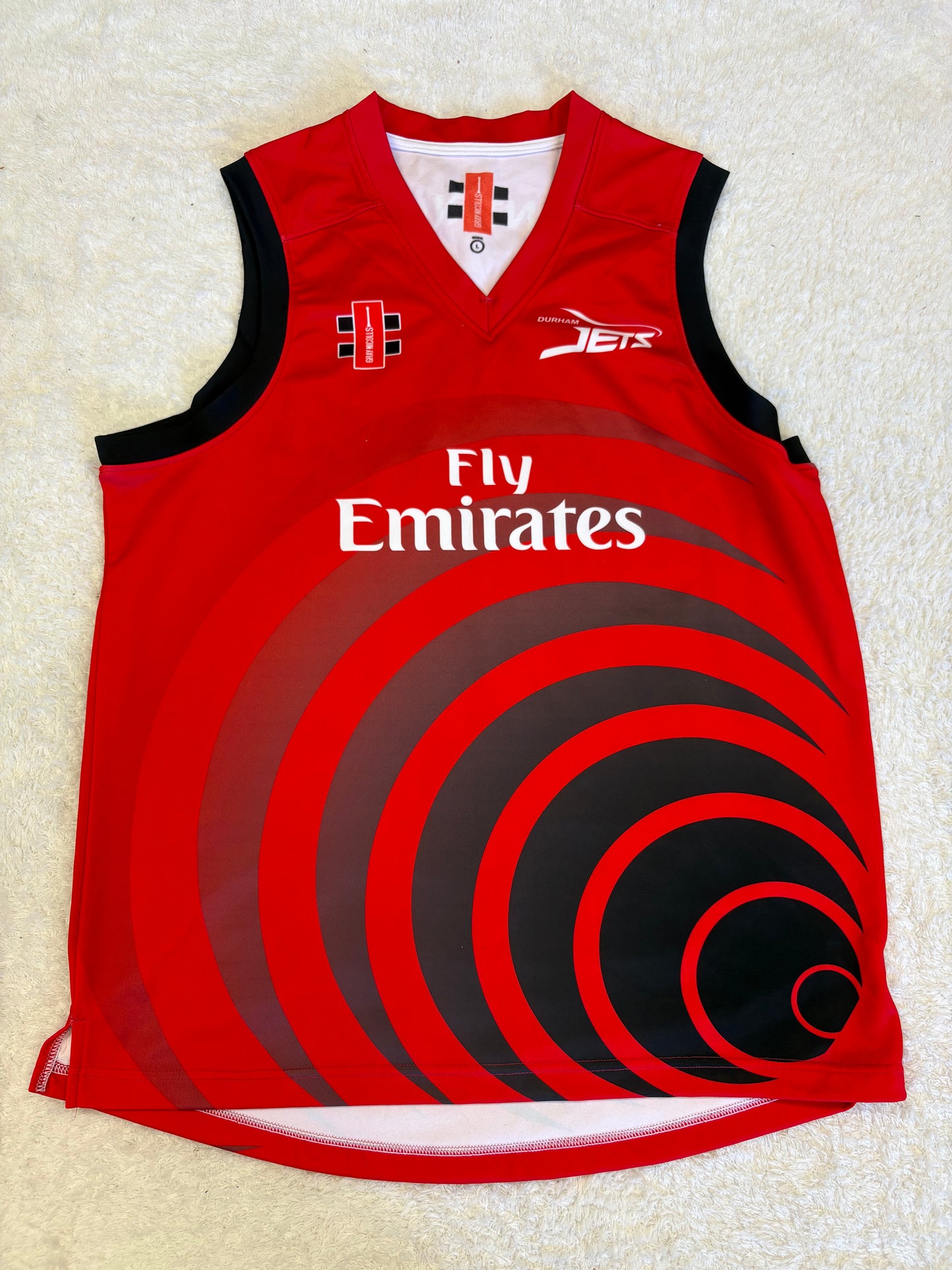 Gareth Harte Durham Jets T20 Match Worn Playing Pullover