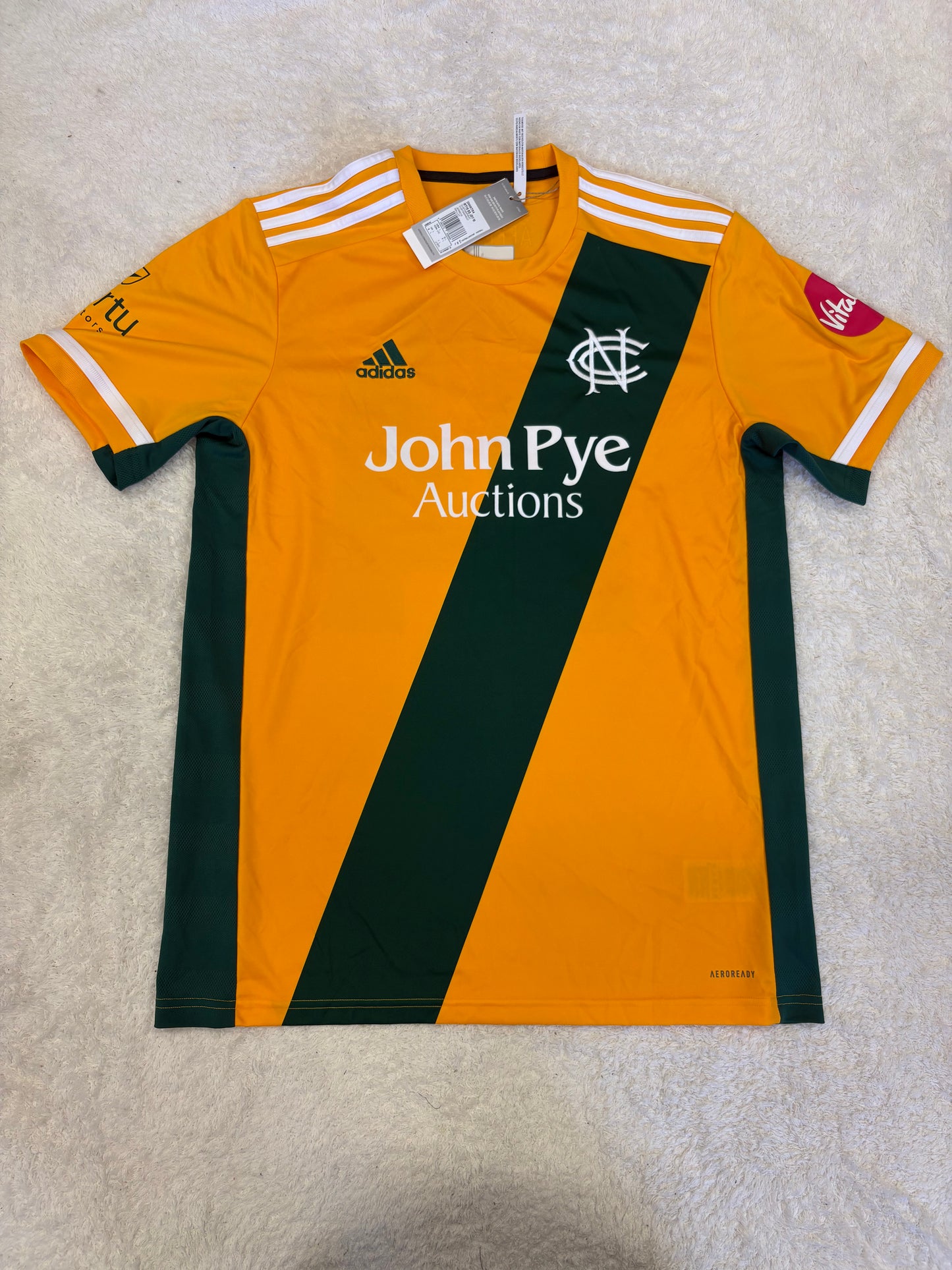 Tom Loten Notts T20 Match Issue SS Playing Shirt