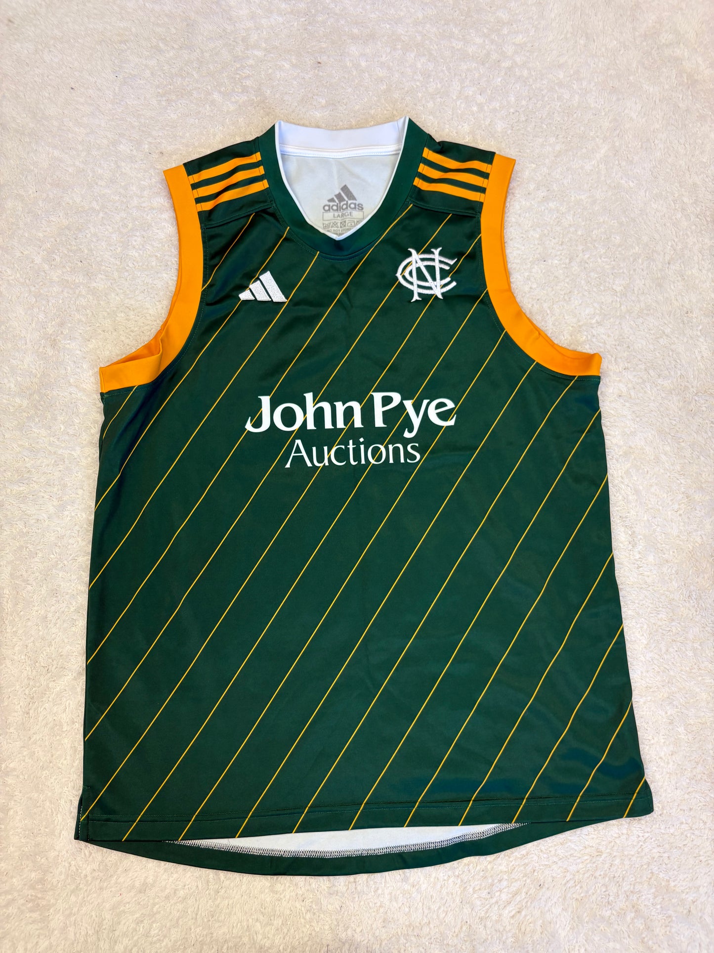Tom Loten Notts MB50 Match Worn Playing Pullover