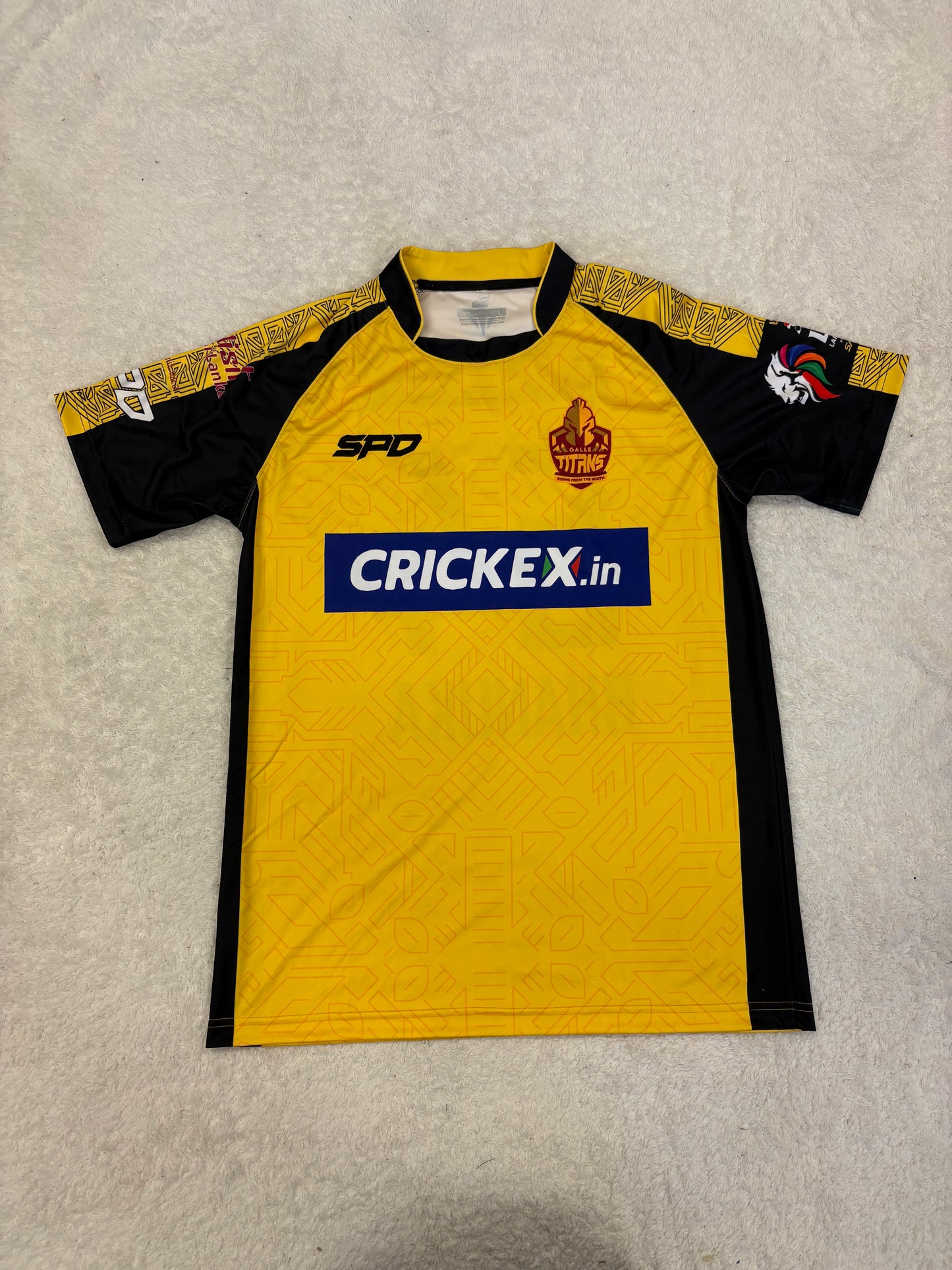 Akila Dananjaya Galle Titans LPL Match Worn SS Playing Shirt