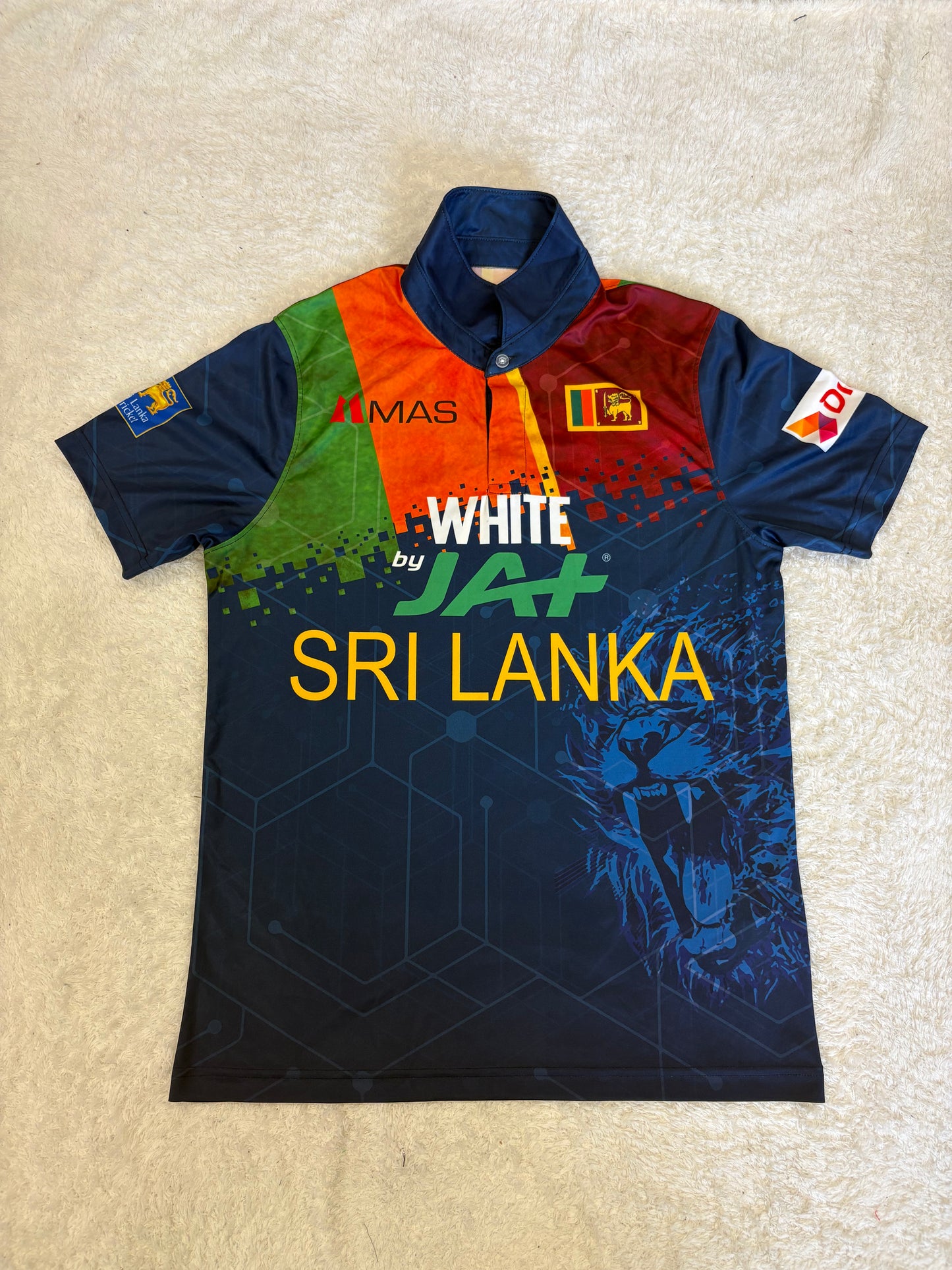 Lahiru Udara Sri Lanka 2021 T20 Match Issue SS Playing Shirt