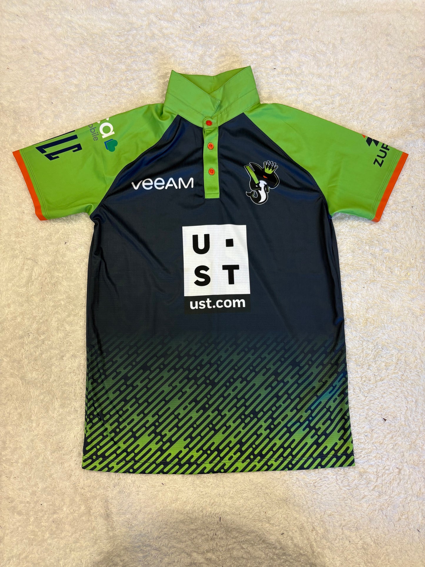 Dasun Shanaka Seattle Orcas 2023 MLC Match Worn SS Playing Shirt