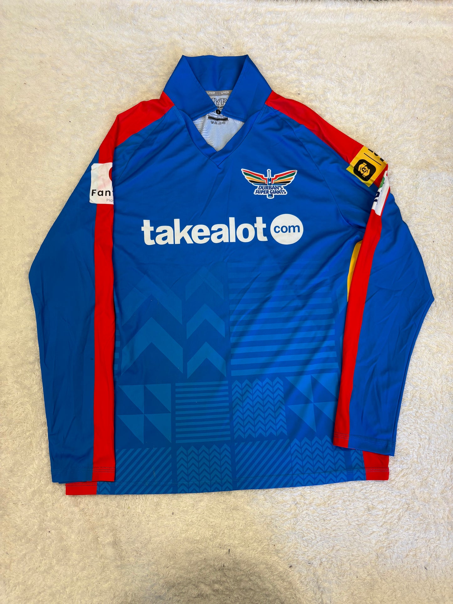 Naveen ul Haq Durban Super Giants 2025 SA20 Match Worn LS Playing Shirt